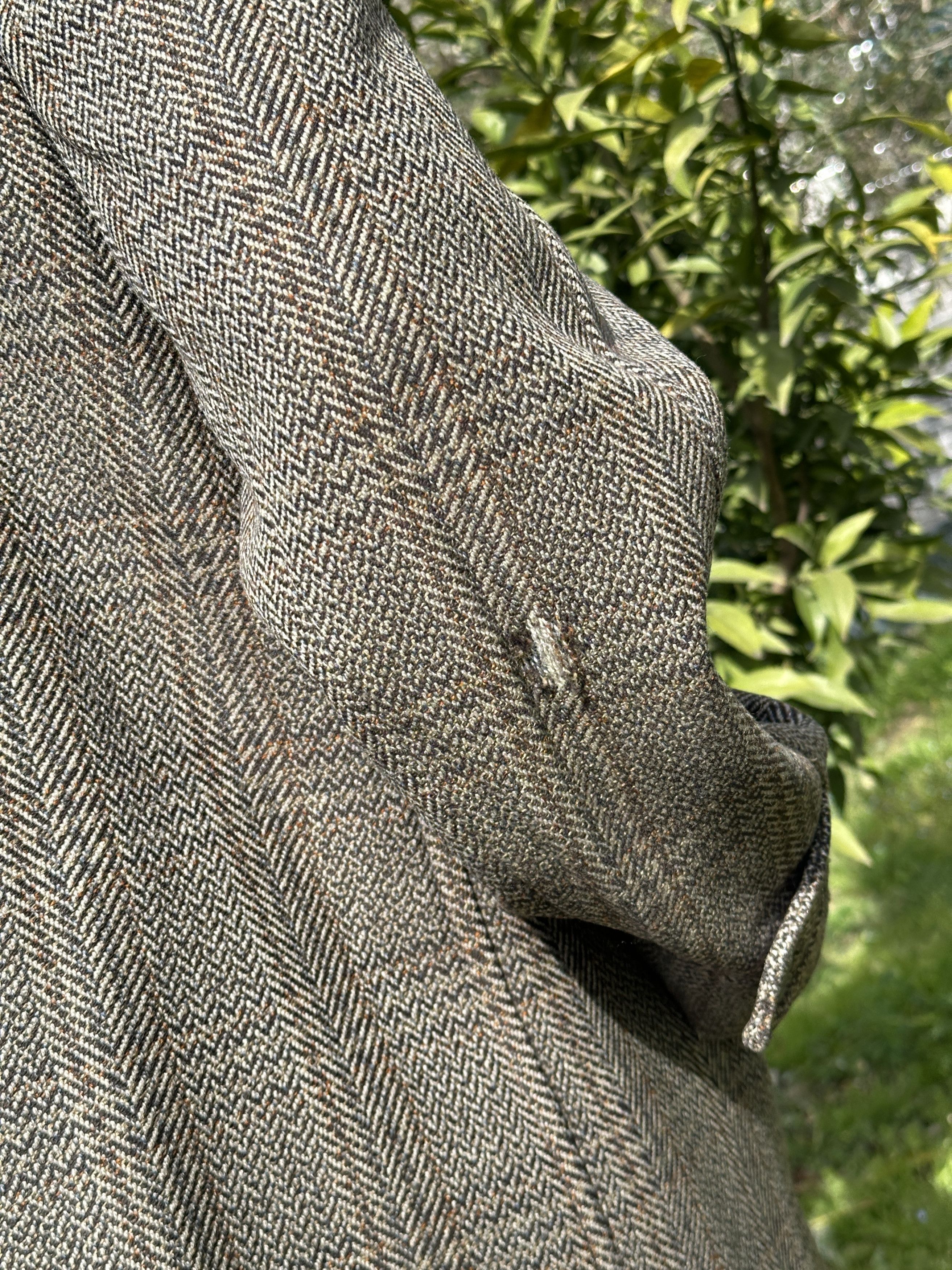Burberry 1950 Hand Woven Irish Tweed Burberry Prorsum Trench 44 54 Size US L / EU 52-54 / 3 - 10 Thumbnail