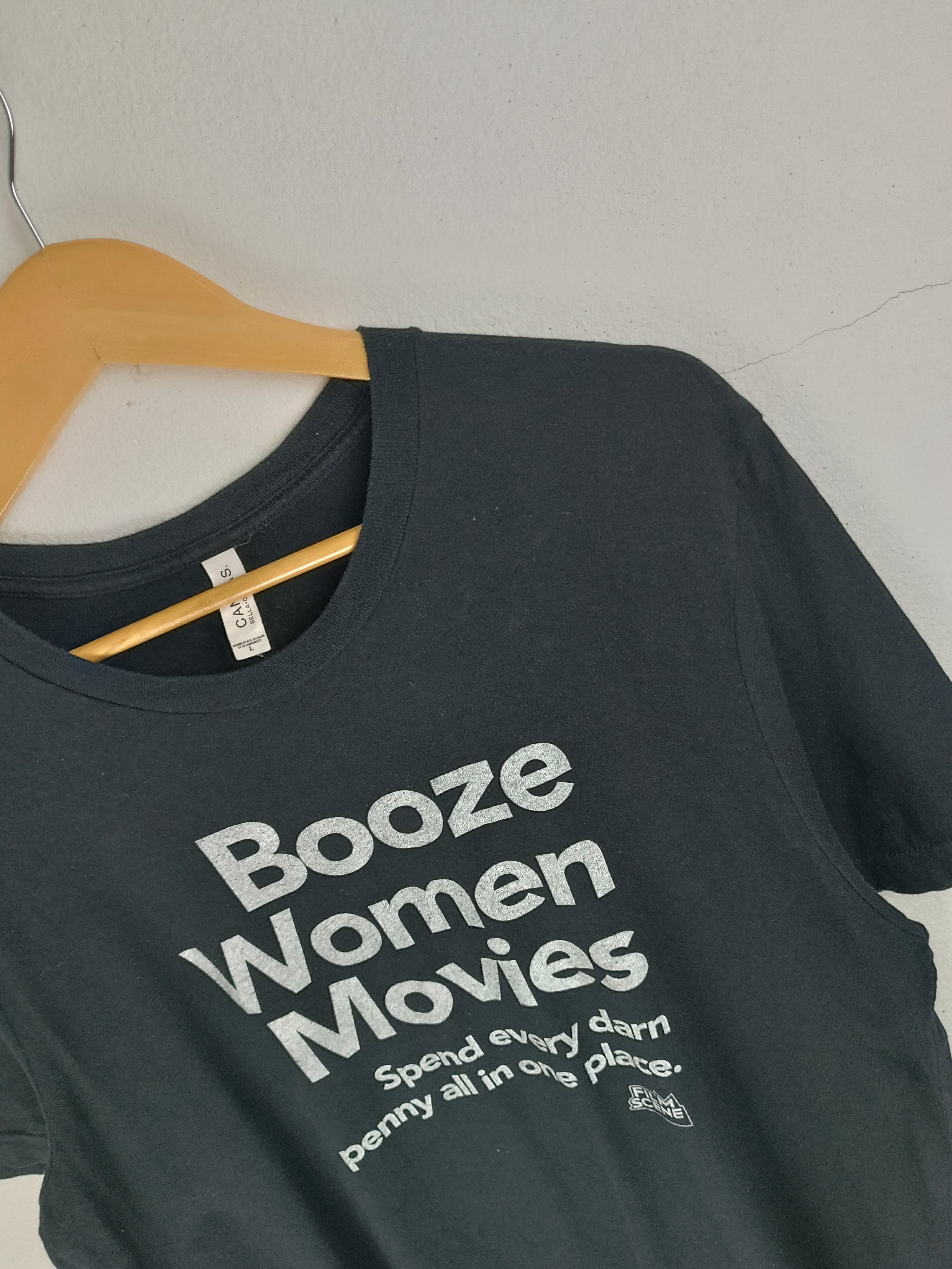 Other VINTAGE BOOZE WOMEN MOVIES FILM SCENE PROMO HUMOR ADULT TEE Size US L / EU 52-54 / 3 - 7 Thumbnail