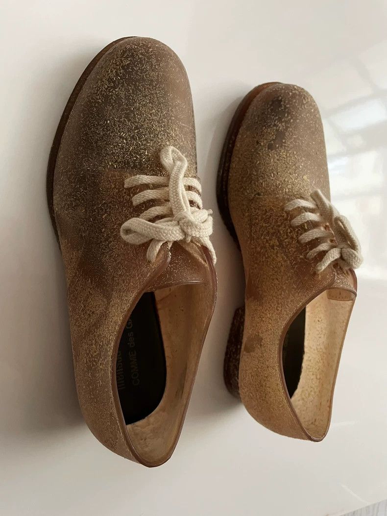 Comme des Garcons Comme Des Garcons size 36 Jelly rubber lace-up shoes 2504- Size US 5 / EU 37 - 4 Thumbnail