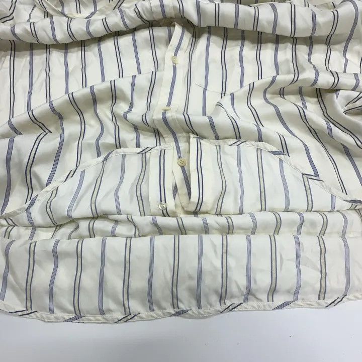 Balenciaga Balenciaga Balenciaga Striped Long Sleeve Casual Shirt -25 Size US S / EU 44-46 / 1 - 5 Thumbnail