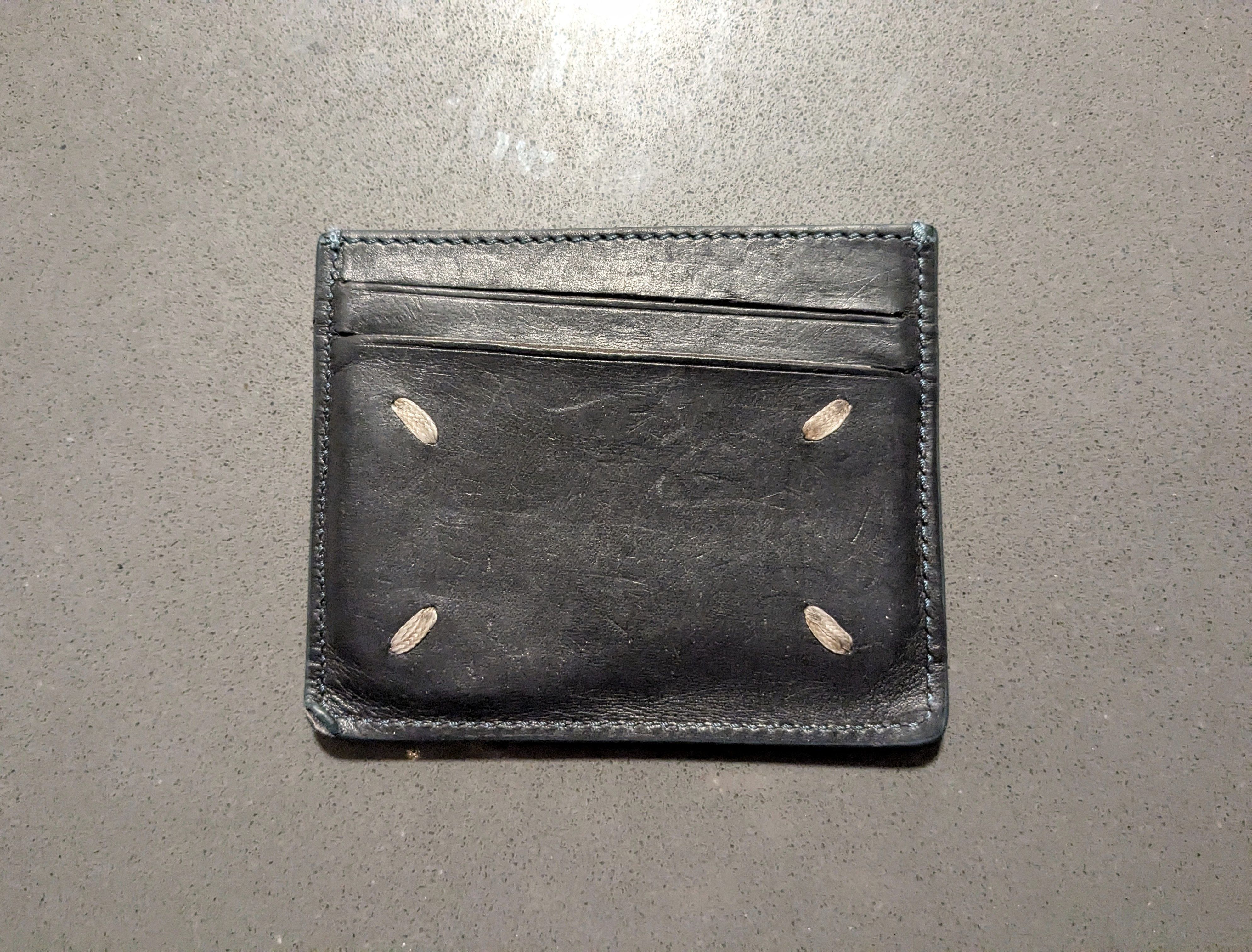 Maison Margiela × Rare Maison Margiela Cardholder Wallet Black 