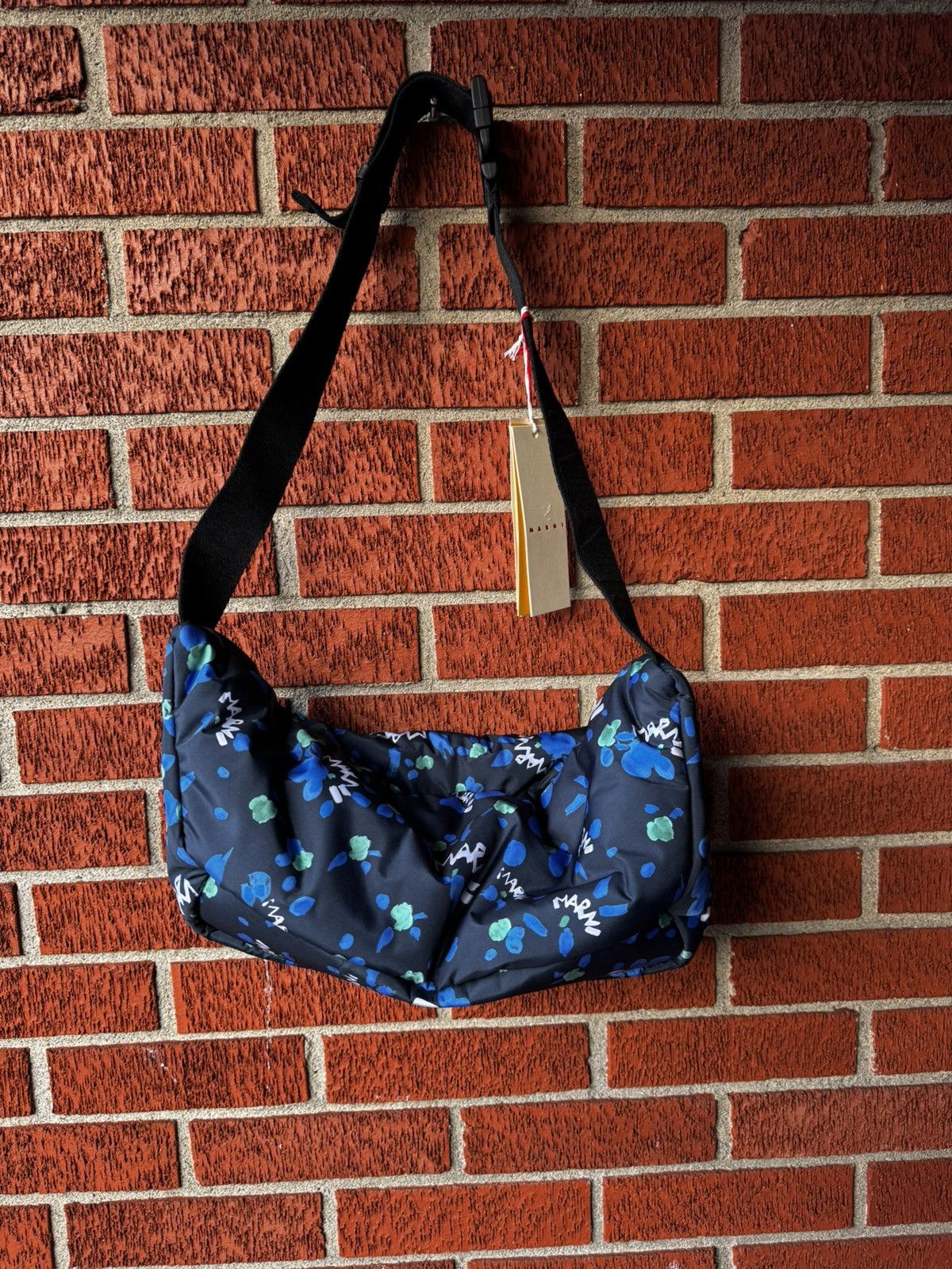 Marni Marni large belt bag pouch MUMP0007U4 00B8 ink NWT Size ONE SIZE - 2 Thumbnail