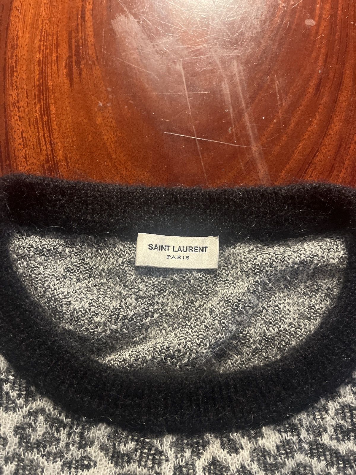 Saint Laurent Paris SAINT LAUNRENT PARIS leopard print sweater Size US XXL / EU 58 / 5 - 2 Thumbnail