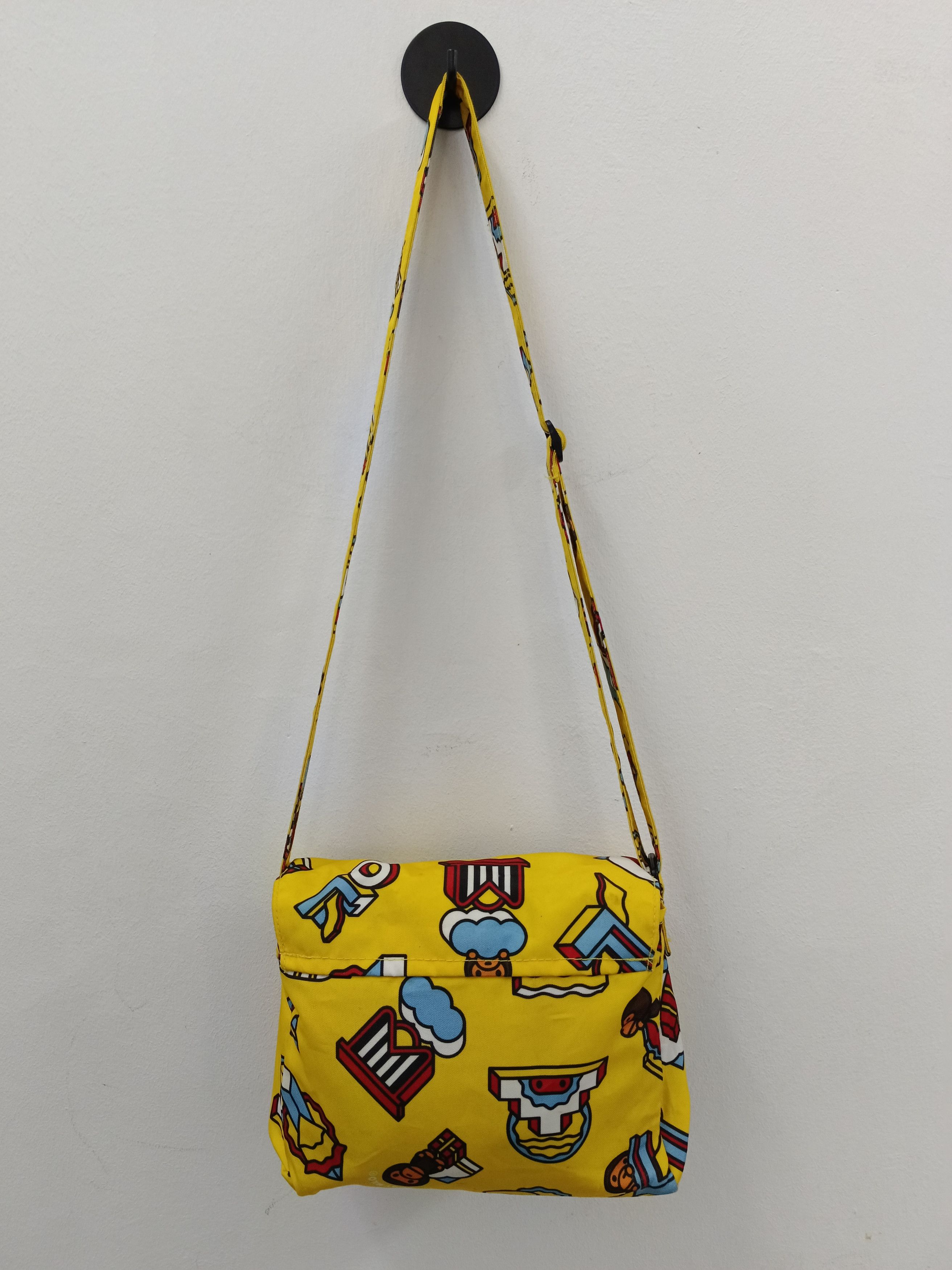 Bape BAPE Kids Baby Milo "Milo Block" Mini Shoulder Sling Bag Size ONE SIZE - 2 Thumbnail