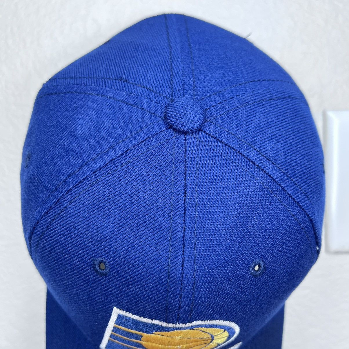 Sports Specialties 1990s Indiana Pacers Sports Specialties Plain Logo Snapback Size ONE SIZE - 8 Thumbnail