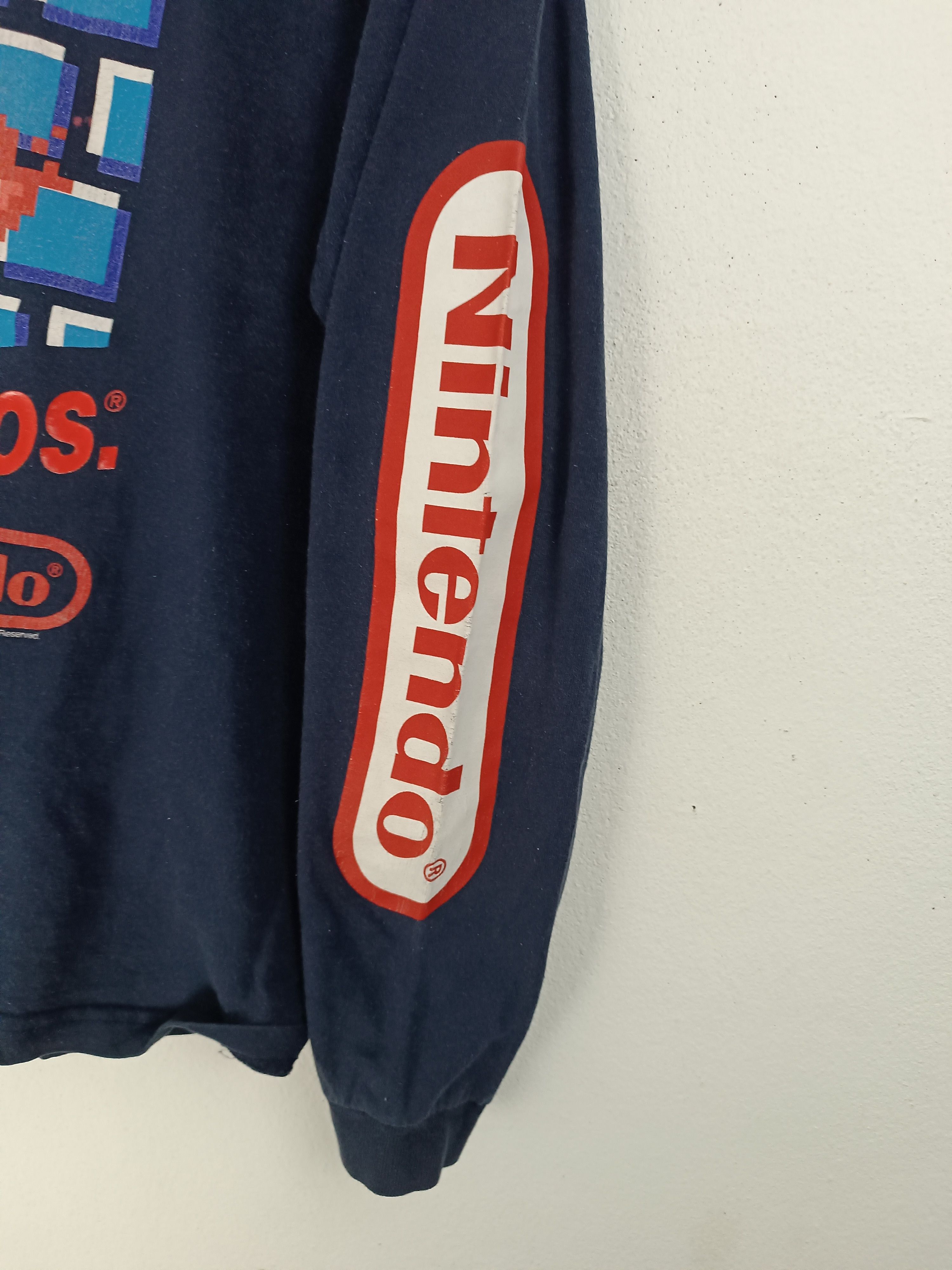 Nintendo THRASHED FADED VINTAGE 2003 NINTENDO SUPER MARIO BROS RARE Size US S / EU 44-46 / 1 - 15 Thumbnail