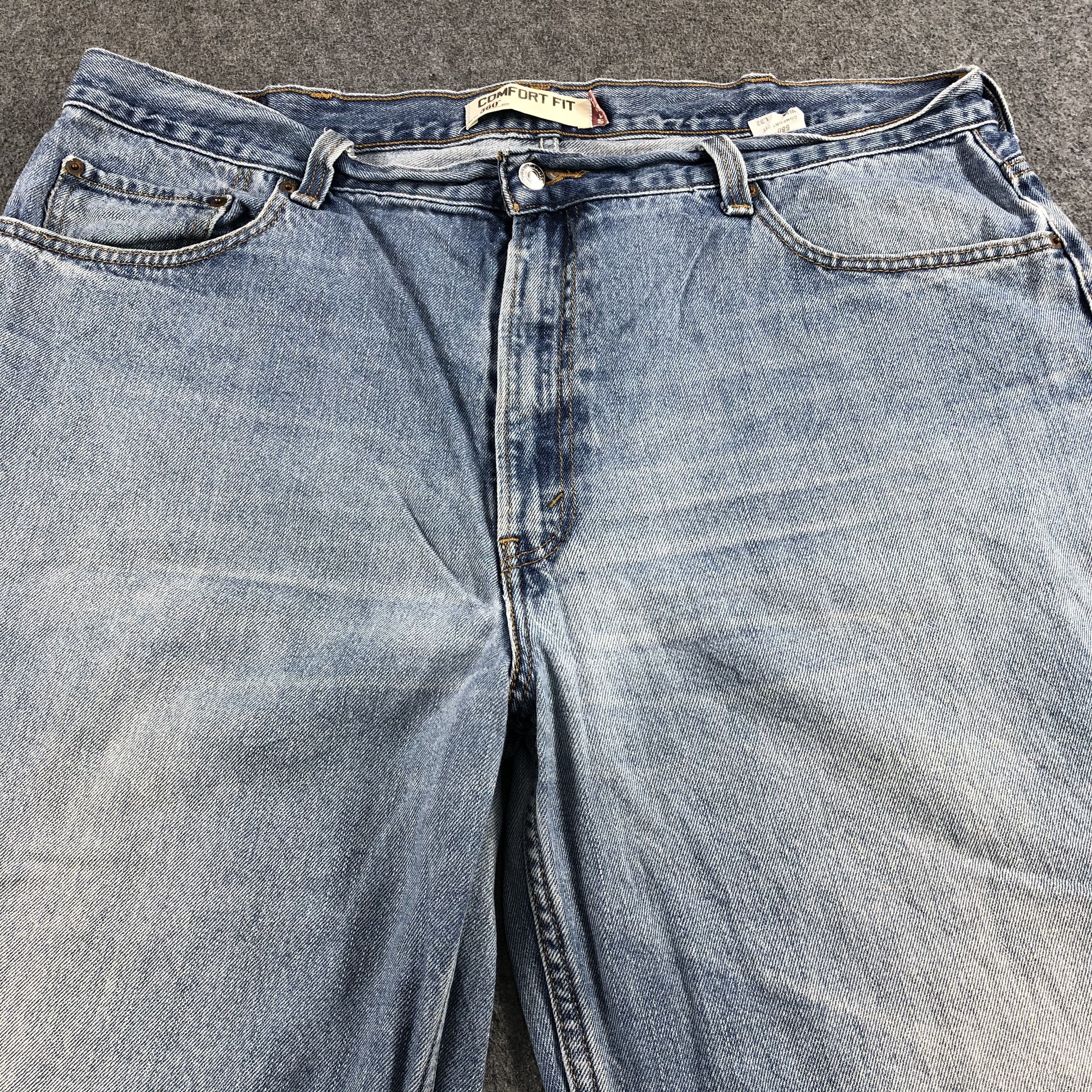 Levi's Vintage Blue Wash Levis 560 Jeans-J2250 Size US 42 / EU 58 - 3 Thumbnail