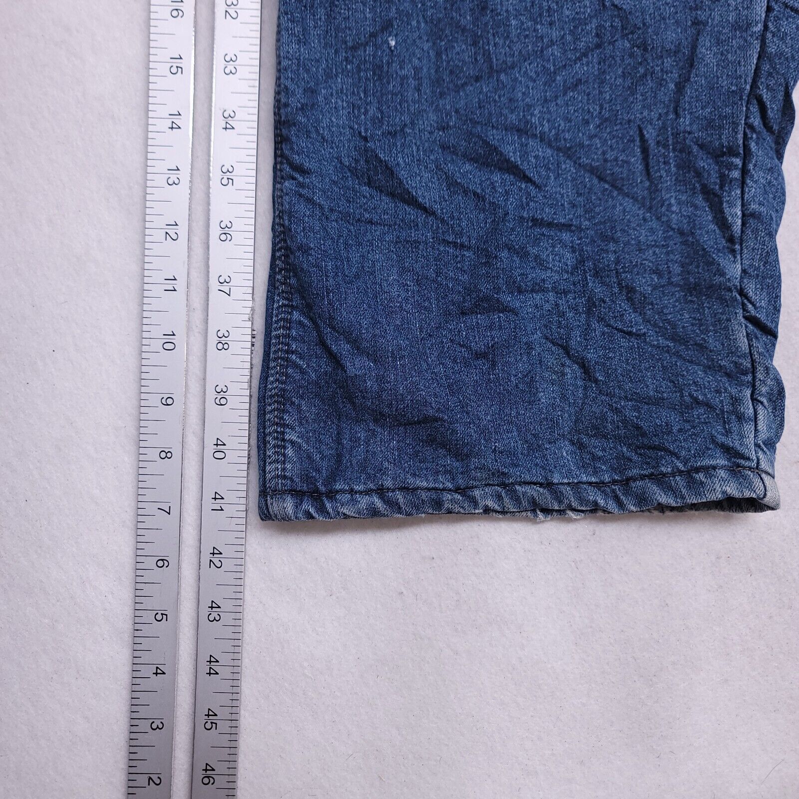 Wrangler Wrangler Authentics Button Denim Jeans Mens Size 36x30 Blue Size US 36 / EU 52 - 9 Thumbnail