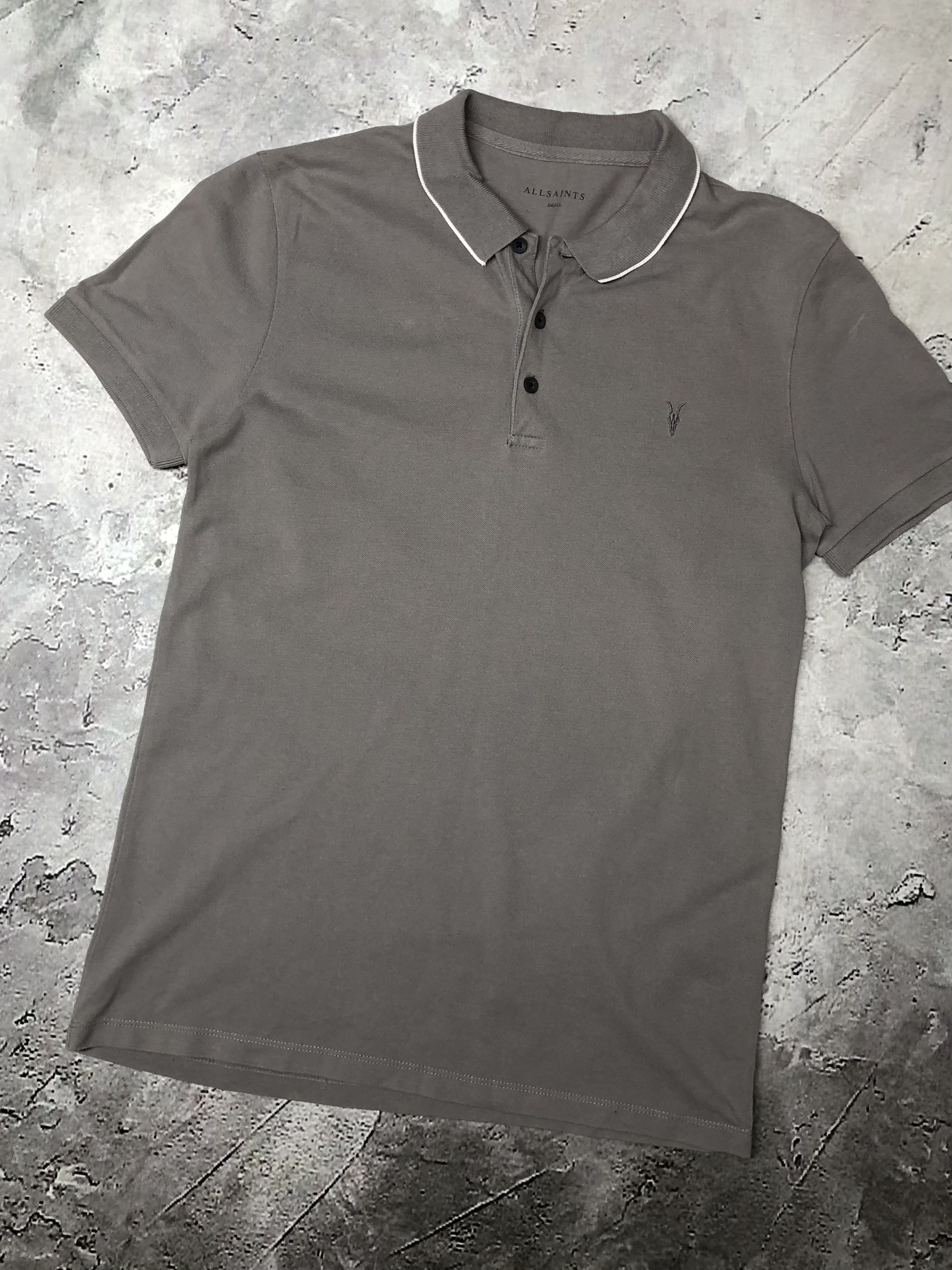 Allsaints Allsaints Vintage Polo TShirt Size US S / EU 44-46 / 1 - 3 Thumbnail