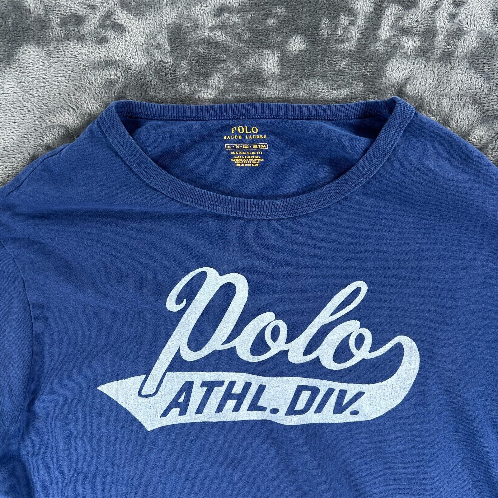 Polo Ralph Lauren Polo Ralph Single Stitch Vintage T Shirt Men XL Custom Slim Size US XL / EU 56 / 4 - 4 Thumbnail