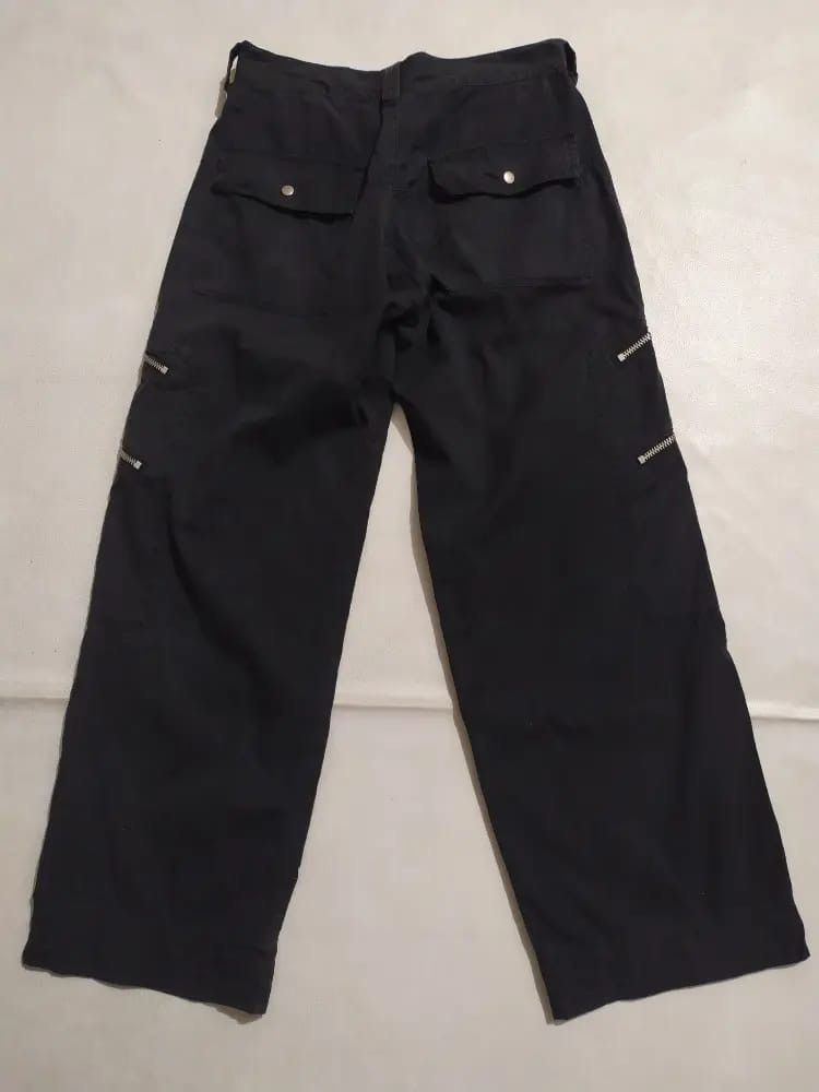 Japanese Brand Japan Brand Amore Puro Cargo zipper Pants punk bomdage style Size US 29 - 8 Thumbnail