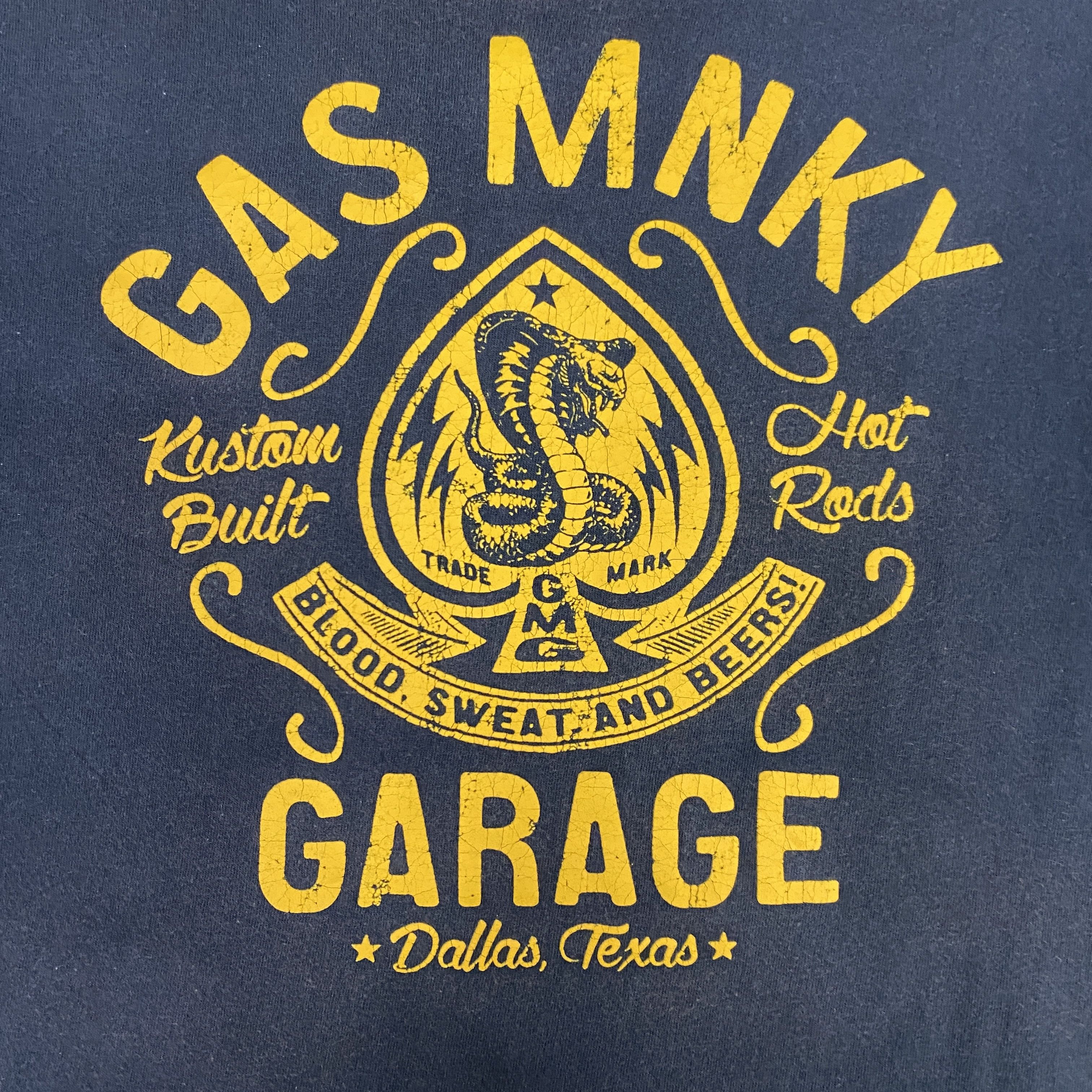 Japanese Brand Vintage Gas Monkey Medium Shirt - K028 Size US S / EU 44-46 / 1 - 3 Thumbnail