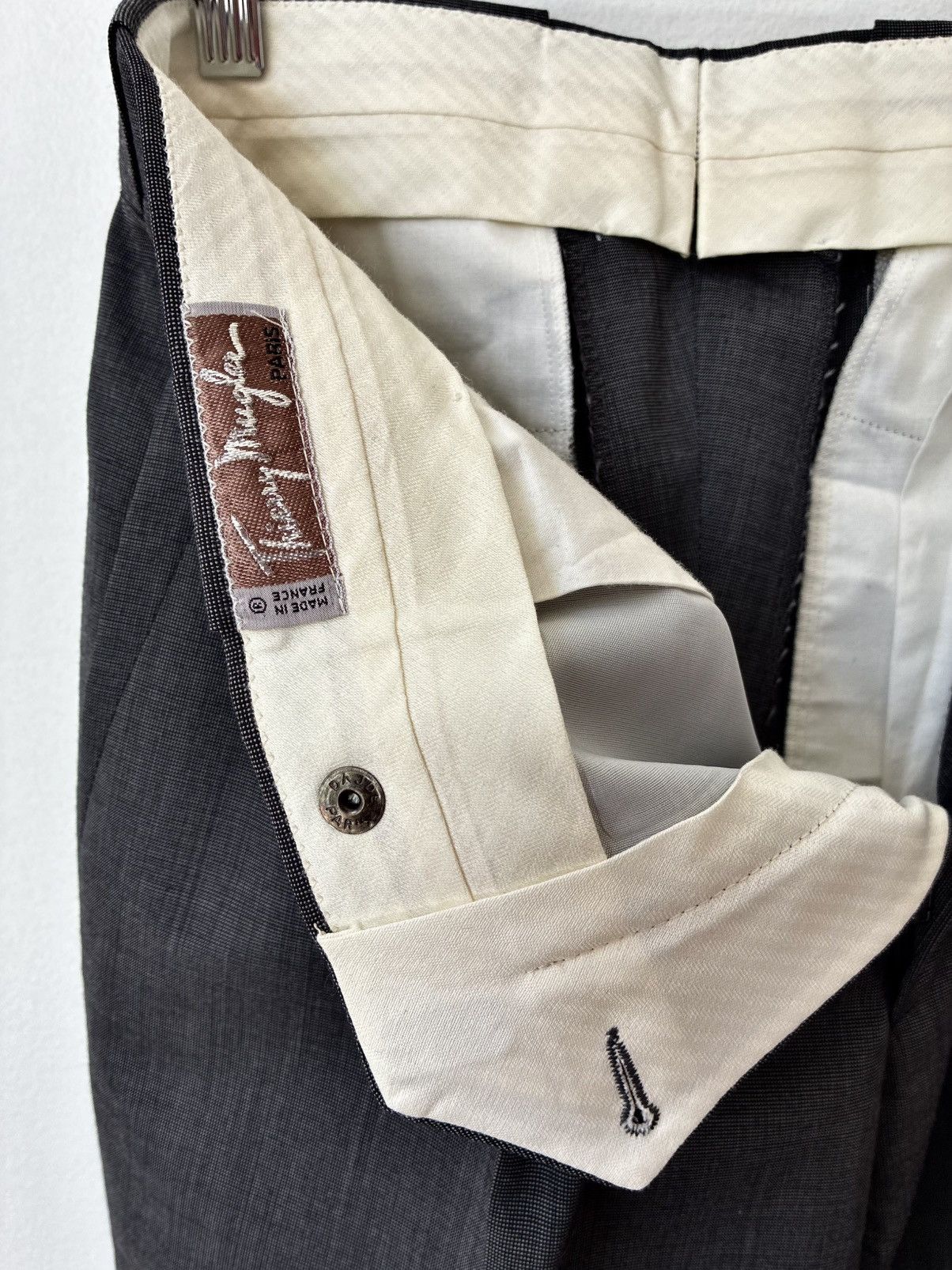 Thierry Mugler MUGLER Archive 1980’s Museum Held Signature Big Suit Set Size 48S - 23 Thumbnail