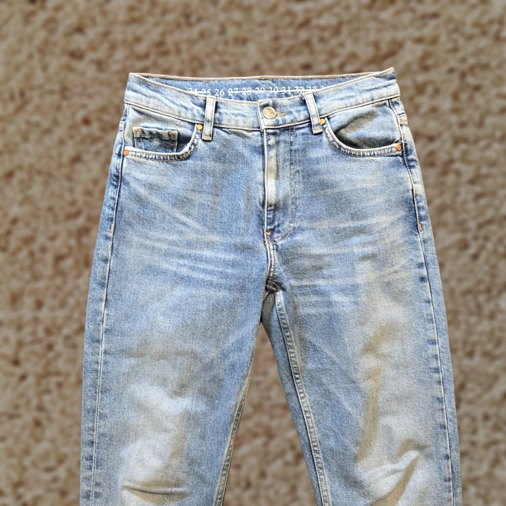 Denime Never Denim Jeans Womens Size 26 Blue Light Wash Skinny Stretch Capsule Casual Regular Womens Size 26" / US 2 / IT 38 - 1 Thumbnail