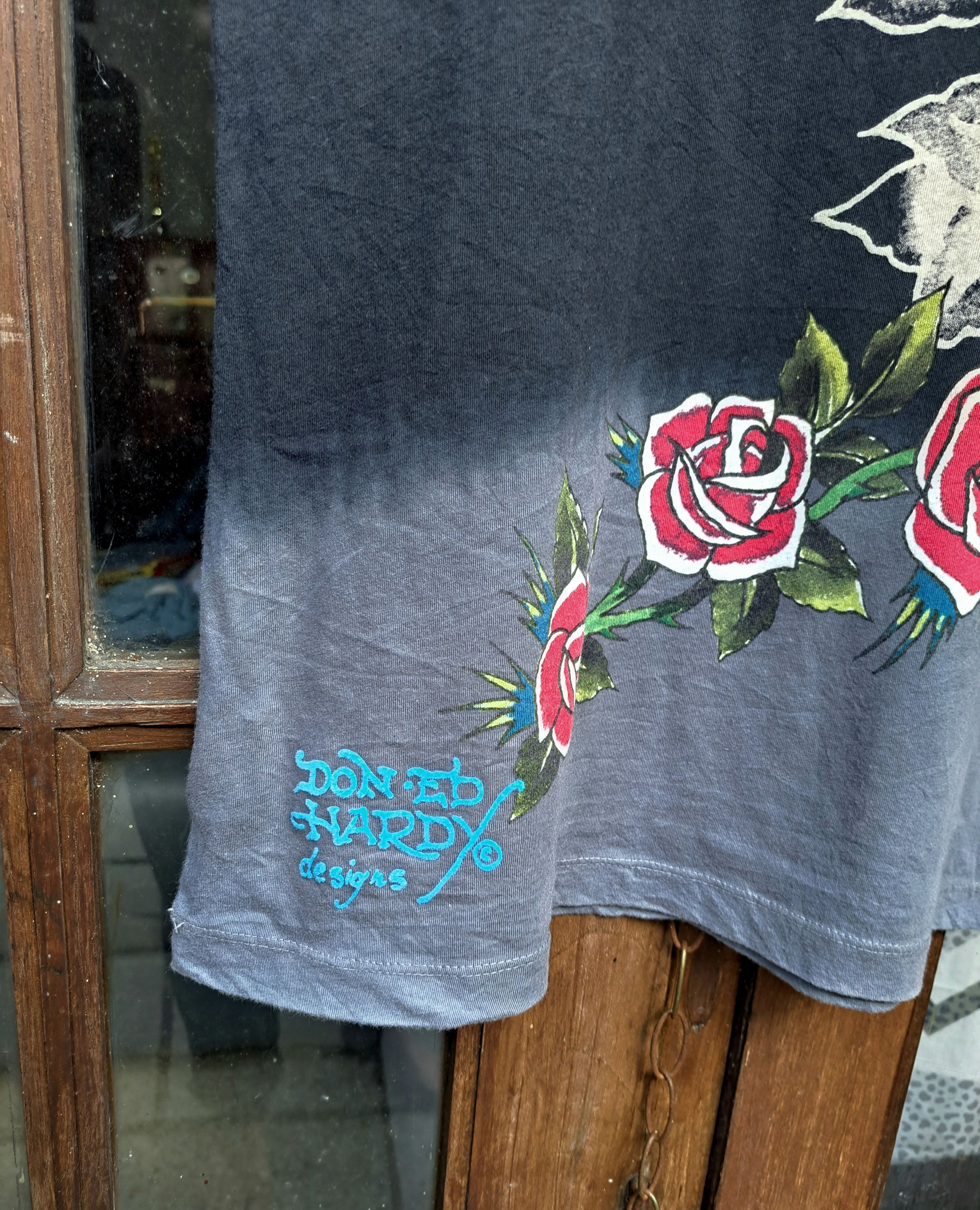 Ed Hardy Vintage Y2K Ed Hardy by Christian Audiger Tshirt Tunic Women Size XL / US 12-14 / IT 48-50 - 6 Thumbnail