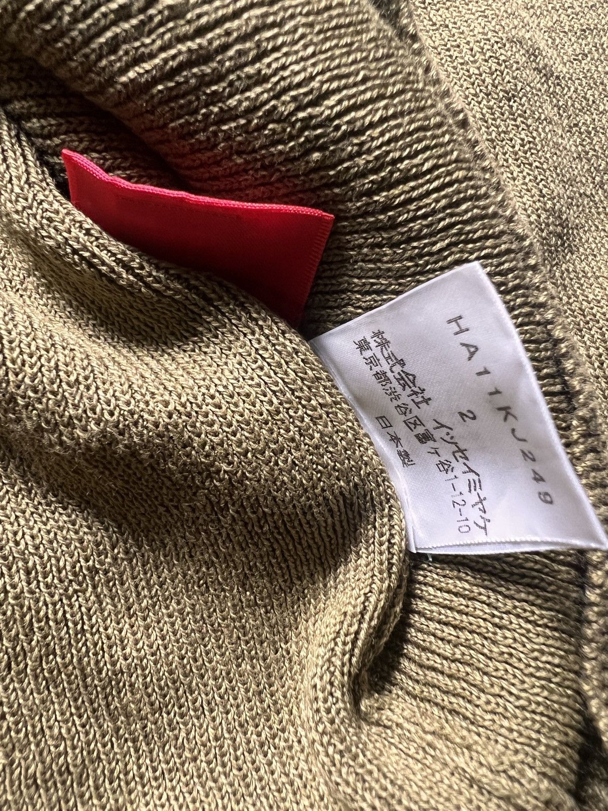 Issey Miyake Issey Miyake Heart Haat Military Style Stretchable Jumper Size US M / EU 48-50 / 2 - 8 Thumbnail