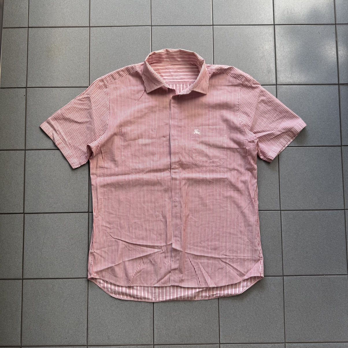 Burberry Vintage Burberry Reversible Stripes Button Up Shirt Size US L / EU 52-54 / 3 - 9 Thumbnail