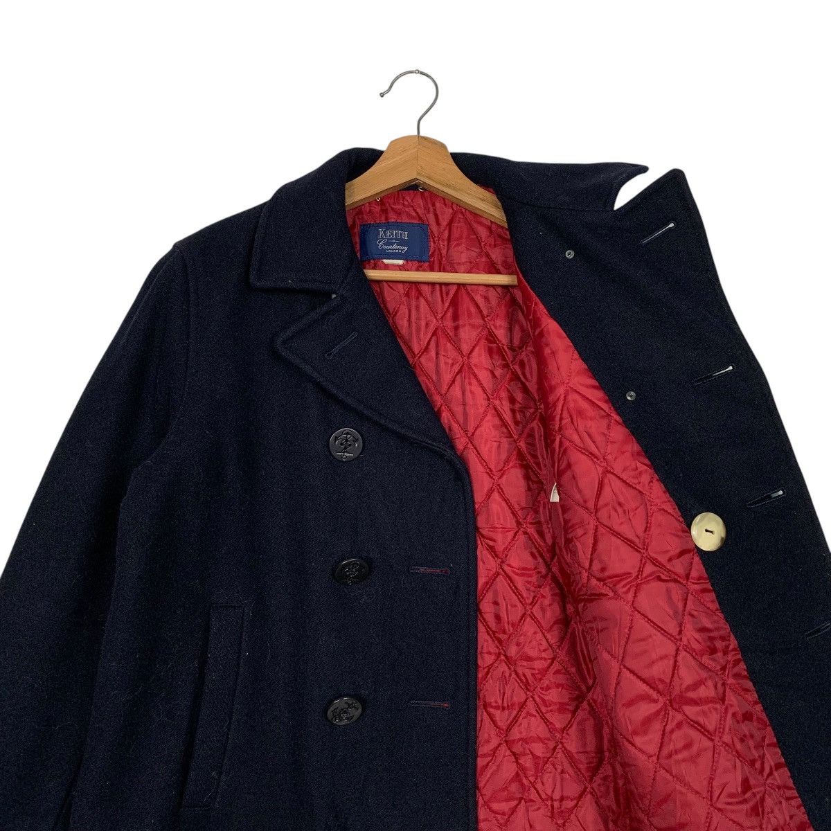 Other Keith Courtenay London Double Breasted Wool Jacket Size US M / EU 48-50 / 2 - 10 Thumbnail