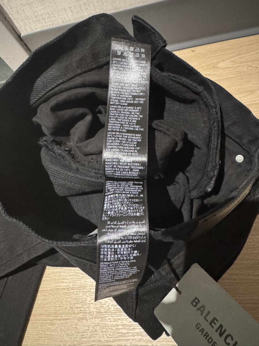 Balenciaga Balenciaga Japanese Selvedge Denim Garde Robe Size 25" / US 0 / IT 36 - 4 Thumbnail