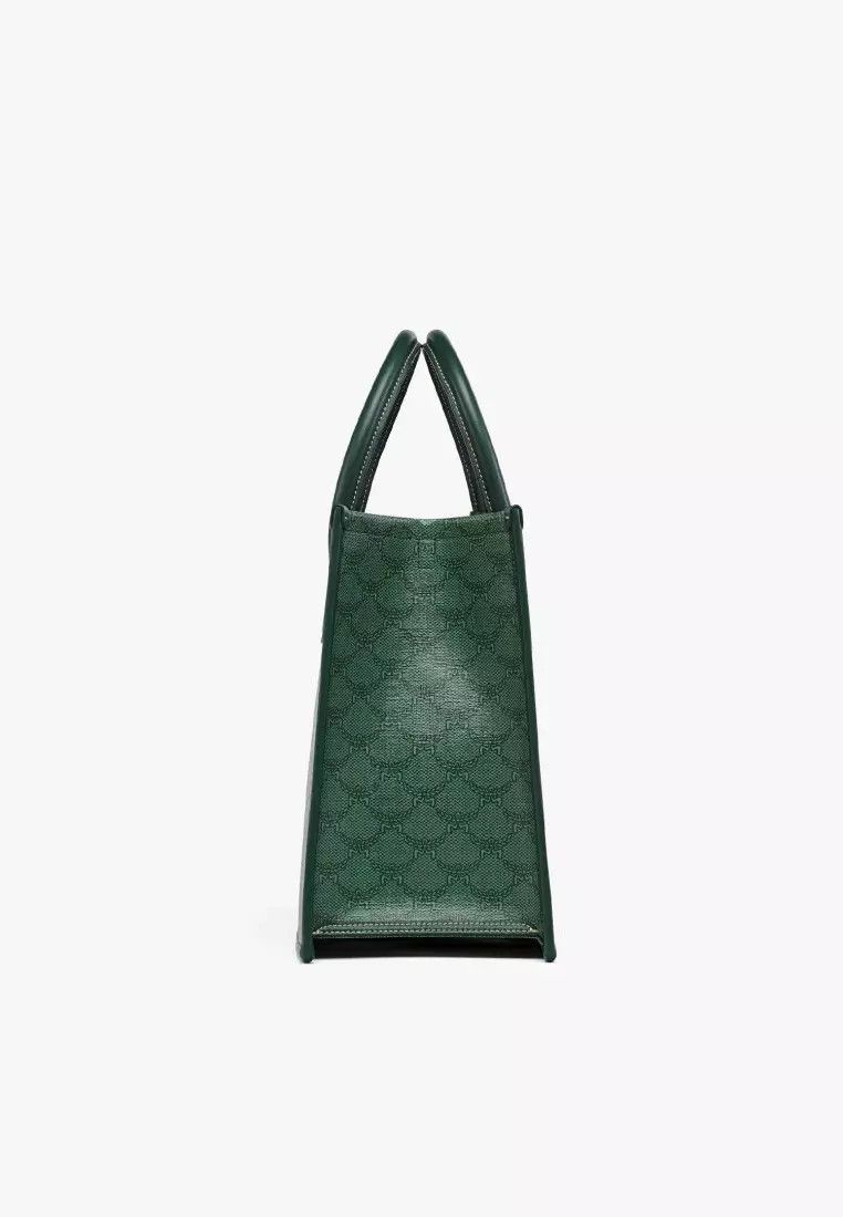 MCM o1mt1gz0225 Size: OS / Medium Tote Bag in Green Size ONE SIZE - 2 Thumbnail