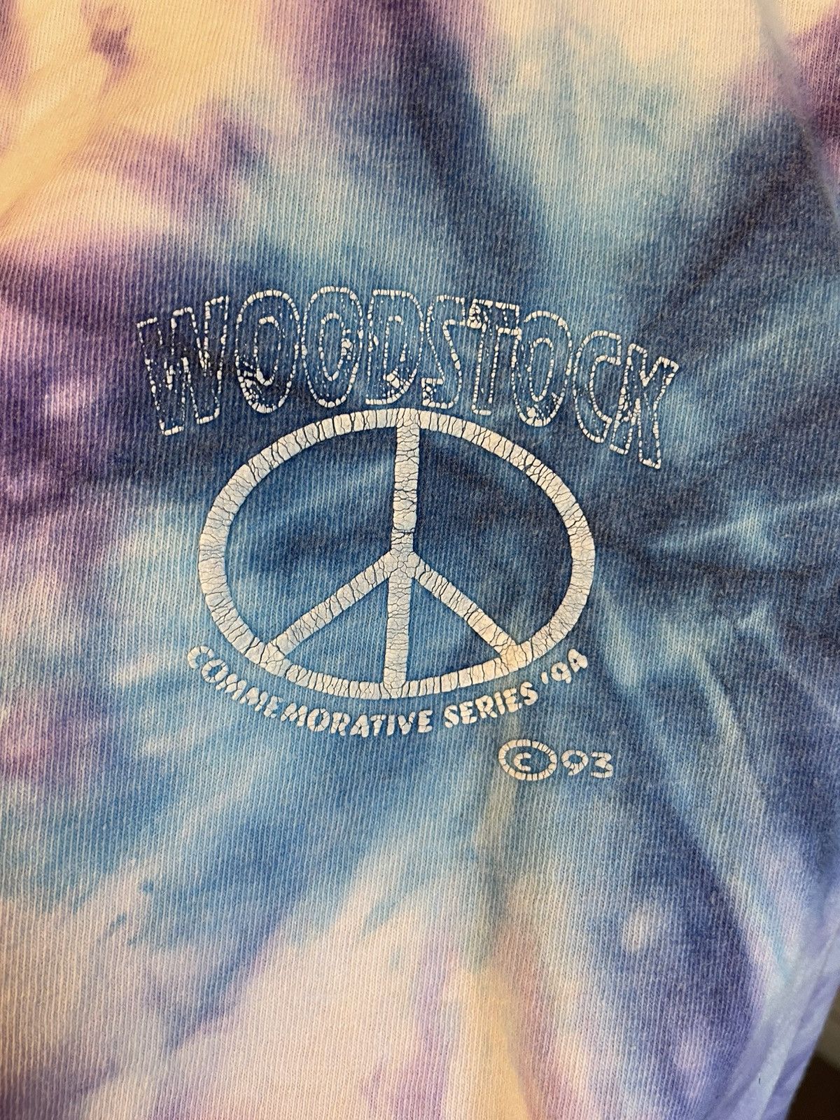 Vintage Vintage Woodstock single stitch anniversary shirt Size US XL / EU 56 / 4 - 2 Thumbnail