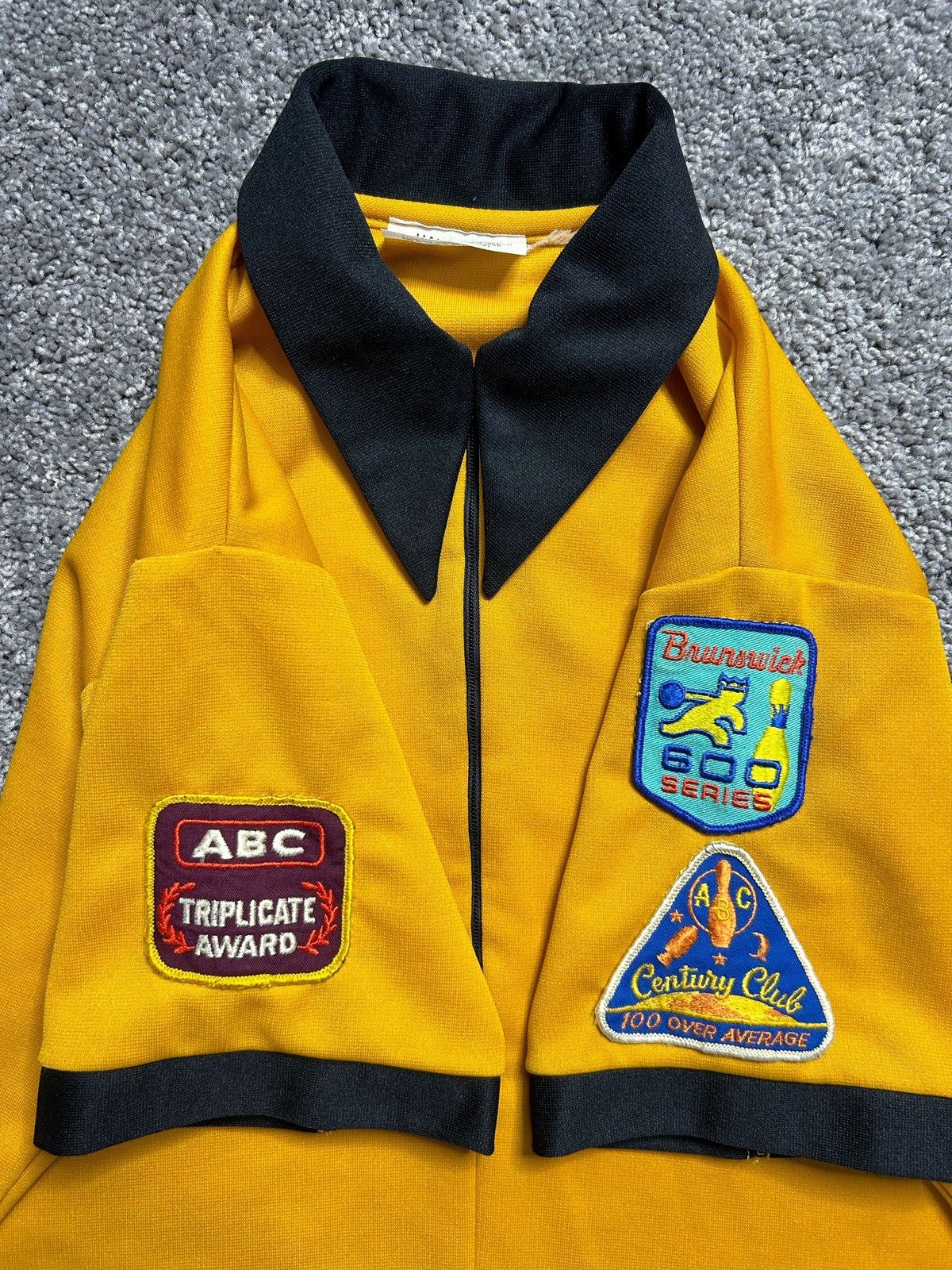 Vintage Vintage 60s Chainstitch Patchwork Bowling Shirt Hal Lieber Size US M / EU 48-50 / 2 - 4 Thumbnail