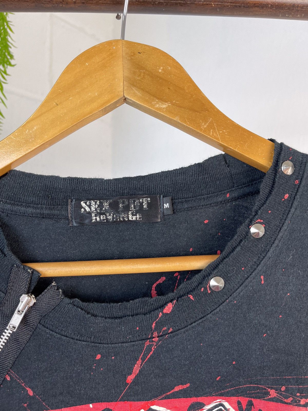 20471120 × Beauty Beast × Hysteric Glamour Sex Pot Revenge Killer Doll Punk Distressed Tee Size US M / EU 48-50 / 2 - 14 Thumbnail