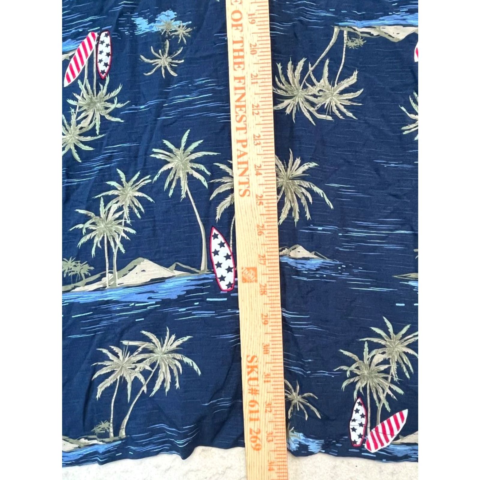 George George Hawaiian Shirt Men's 3XL Blue Beach Short Sleeve Button-Up Shirt Size US XXL / EU 58 / 5 - 4 Thumbnail