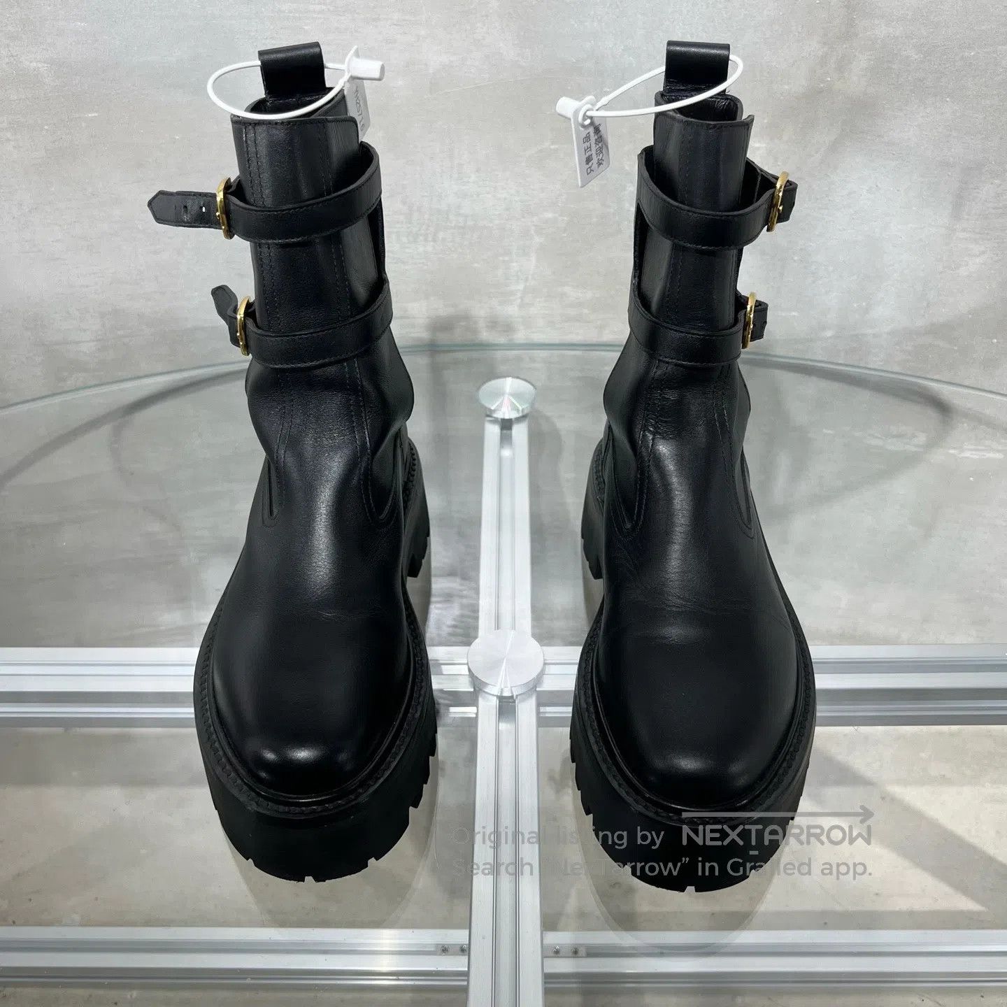 Celine CELINE Long boots Black Size US 5.5 / IT 35.5 - 2 Thumbnail