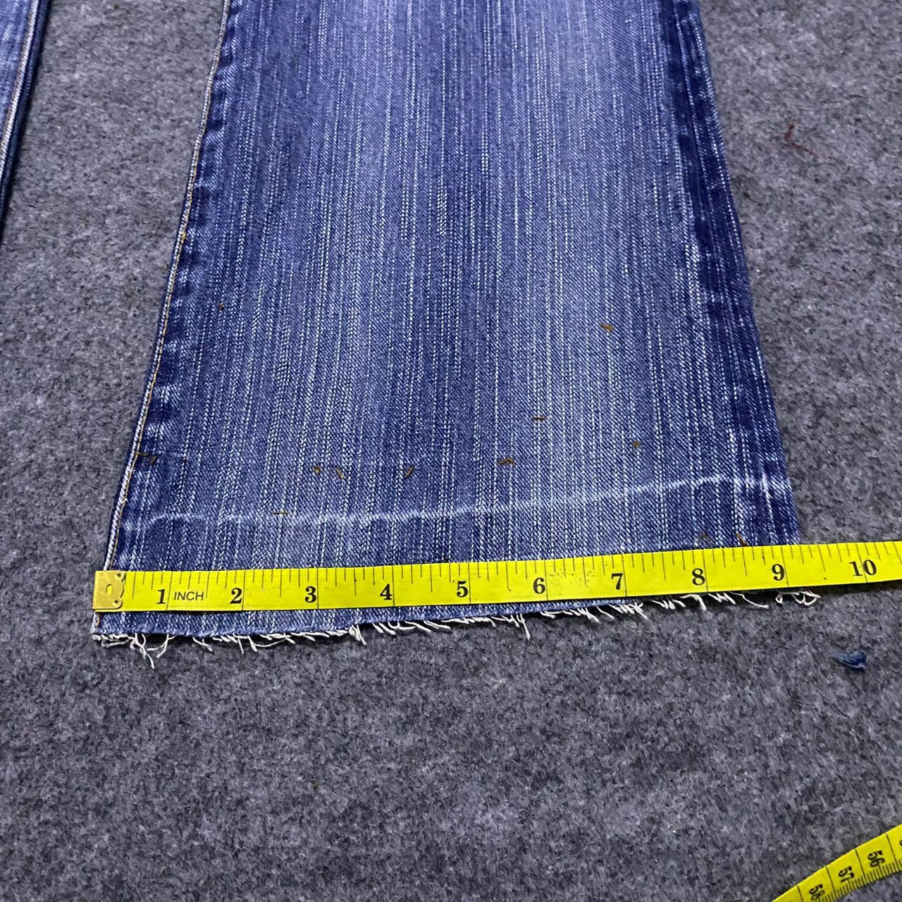 Edwin 💥Flare💥Vintage Edwin Exclusive Vintage Distressed Denim Size US 33 - 8 Thumbnail