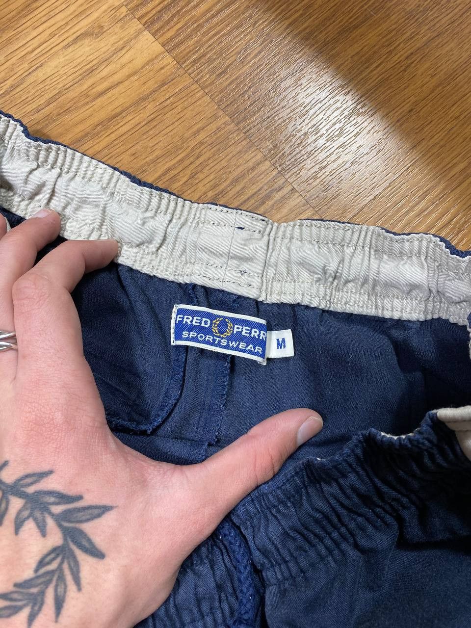 Fred Perry × Japanese Brand Gothicana Y2K Bondage Gothic Multipocket Cargo Shorts Size US 32 / EU 48 - 9 Thumbnail
