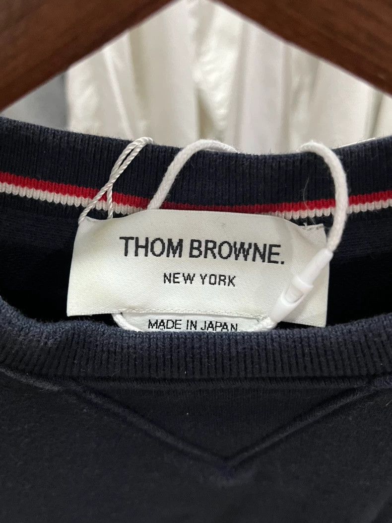 Thom Browne thom browneClassic four-striped blue sweatshirt 2503-Nextar Size US S / EU 44-46 / 1 - 3 Thumbnail
