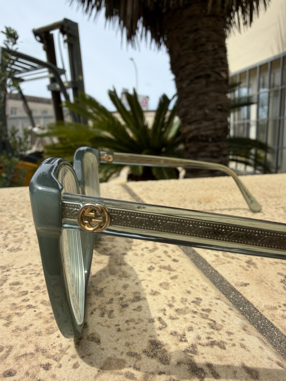 Gucci Gucci Glasses Green GG 8819/S Vintage Size ONE SIZE - 4 Thumbnail