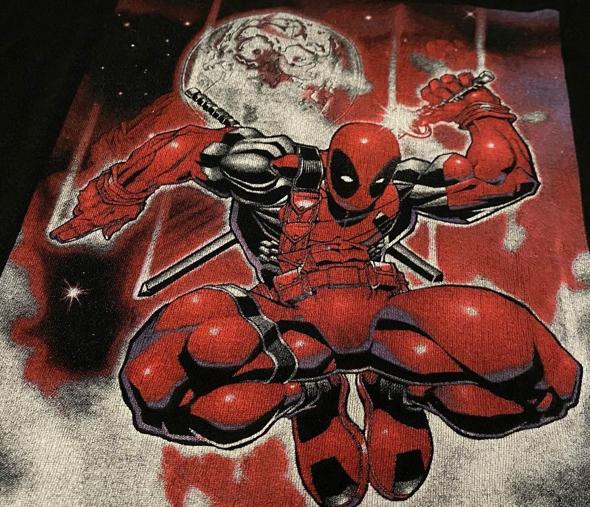 Marvel Comics × Vintage 1996 Deadpool Mcguinness and Mcnabb Marvel Comics Rare Size US XL / EU 56 / 4 - 8 Thumbnail