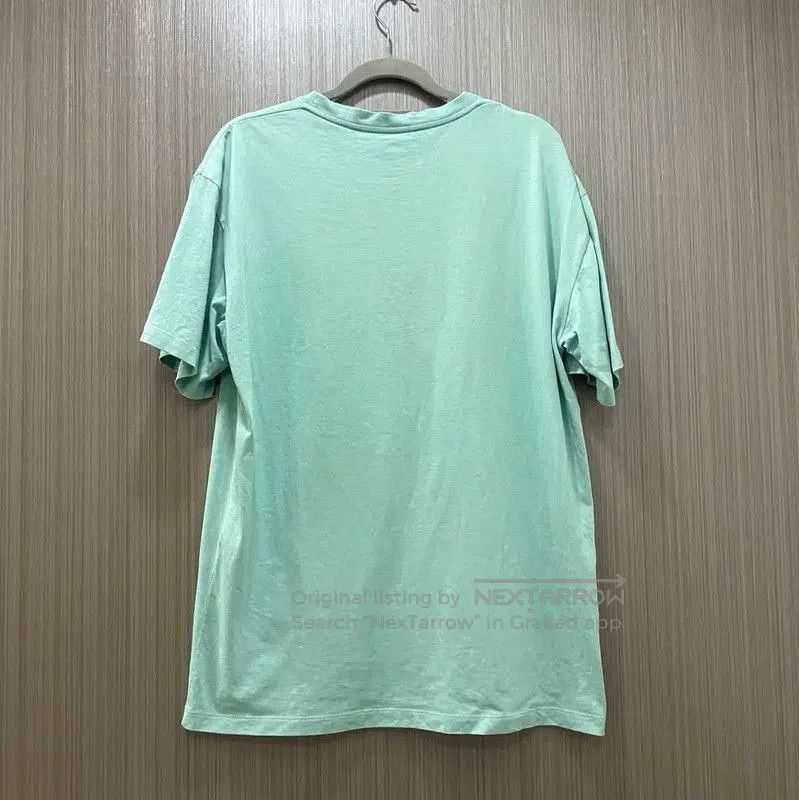 Loewe Loewe Mint Green Cotton T-Shirt with Graphic Design . Size M / US 6-8 / IT 42-44 - 2 Thumbnail