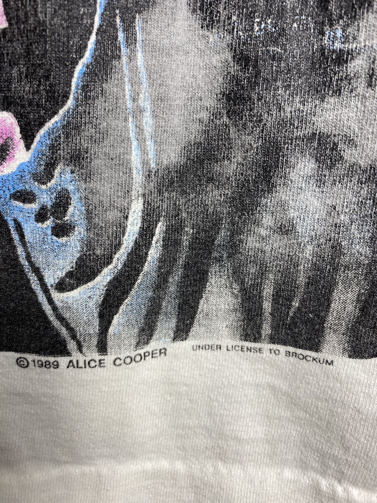 Band Tees Vintage Alice Cooper Trash Double Sided Tee Brockum Large Size US L / EU 52-54 / 3 - 3 Thumbnail