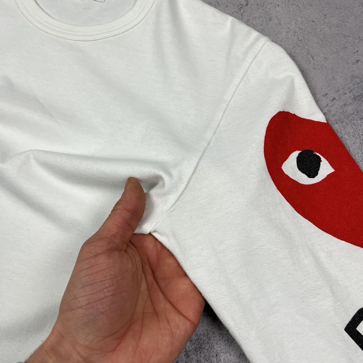 Comme des Garcons Comme Des Garcons Heart Big Logo Y2K Long Sleeve Shirt Size US XS / EU 42 / 0 - 8 Thumbnail