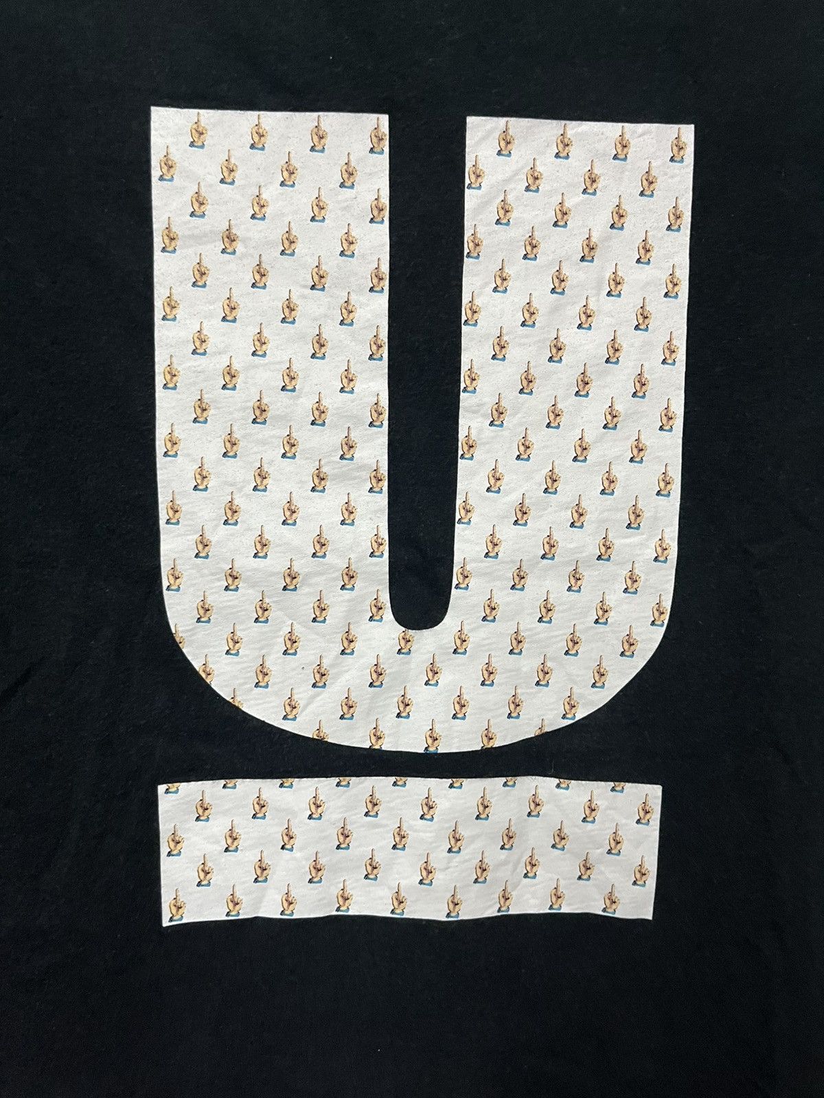 Jun Takahashi × Undercover × Vintage 🔥Vtg Undercover Middle Finger T- Shirt M Size US M / EU 48-50 / 2 - 4 Thumbnail