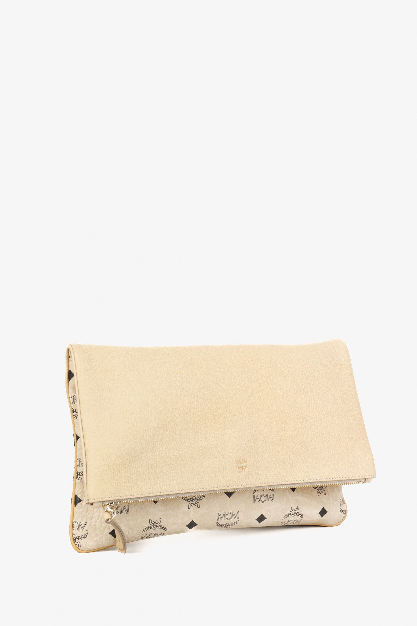 MCM MCM Corina Leather & Visetos Foldover Crossbody Clutch Size ONE SIZE - 2 Thumbnail