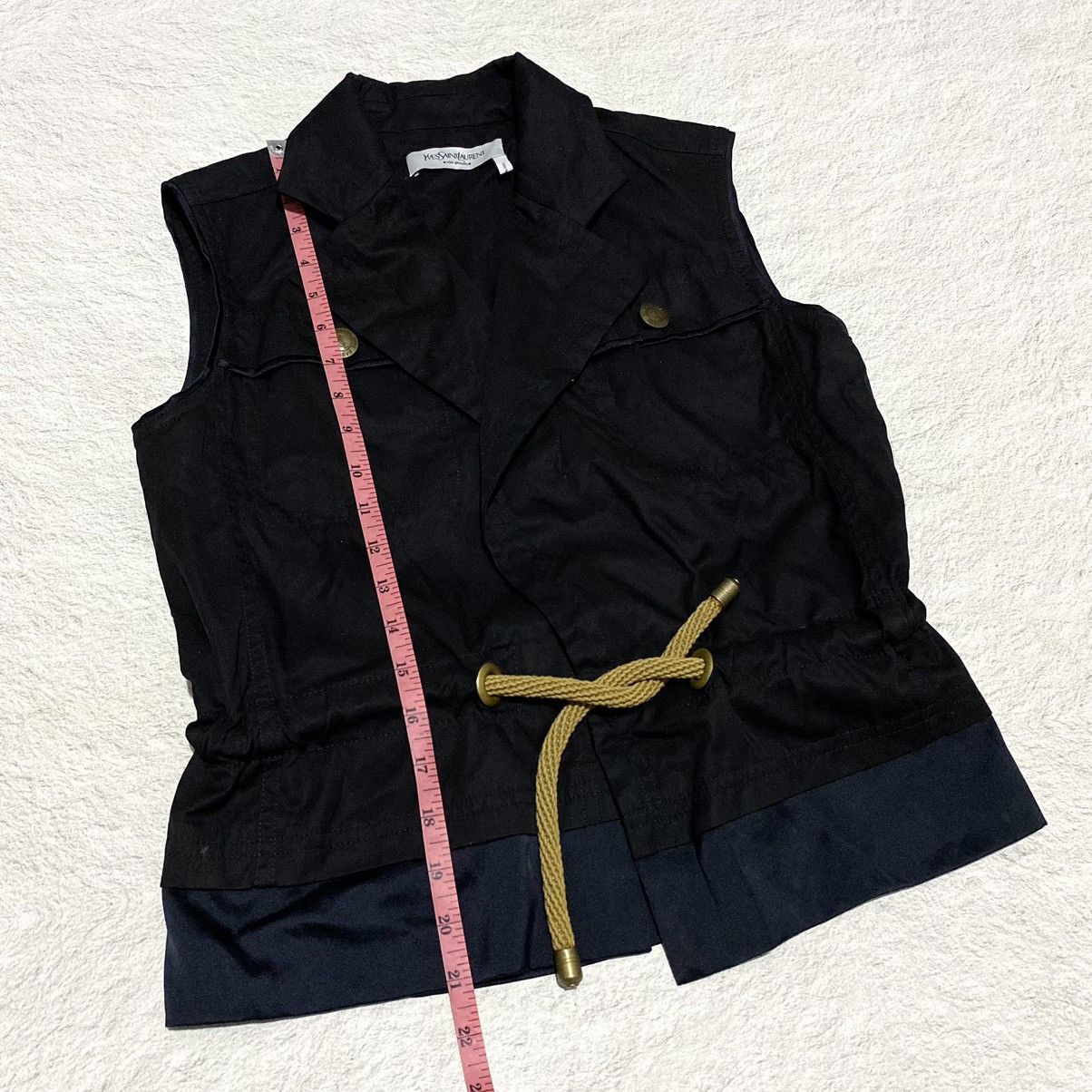 Yves Saint Laurent 🔥RARE🔥 Vintage Tom Ford For YvesSaintLaurent Vest Size US M / EU 48-50 / 2 - 3 Thumbnail