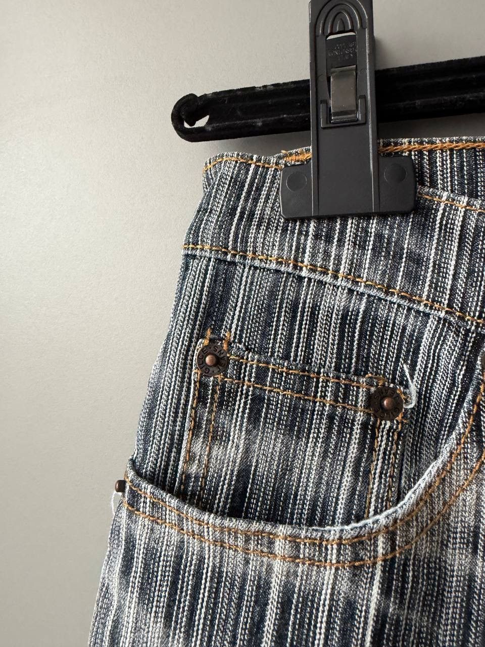 Le Grande Bleu (L.G.B.) Vintage if six was nine style l.g.b brand Flared Jeans Y2K Size 25" / US 0 / IT 36 - 2 Thumbnail