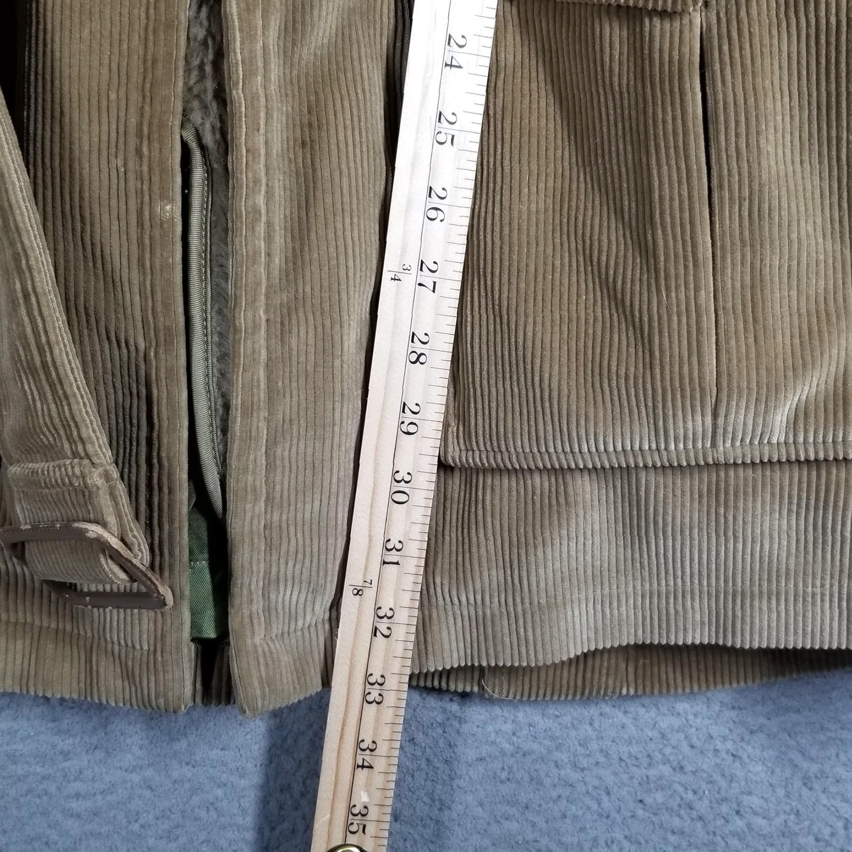 Abercrombie & Fitch VINTAGE Abercrombie & Fitch Out O' Gloucester Coat Woman Small Beige Corduroy Coat Size US S / EU 44-46 / 1 - 7 Thumbnail