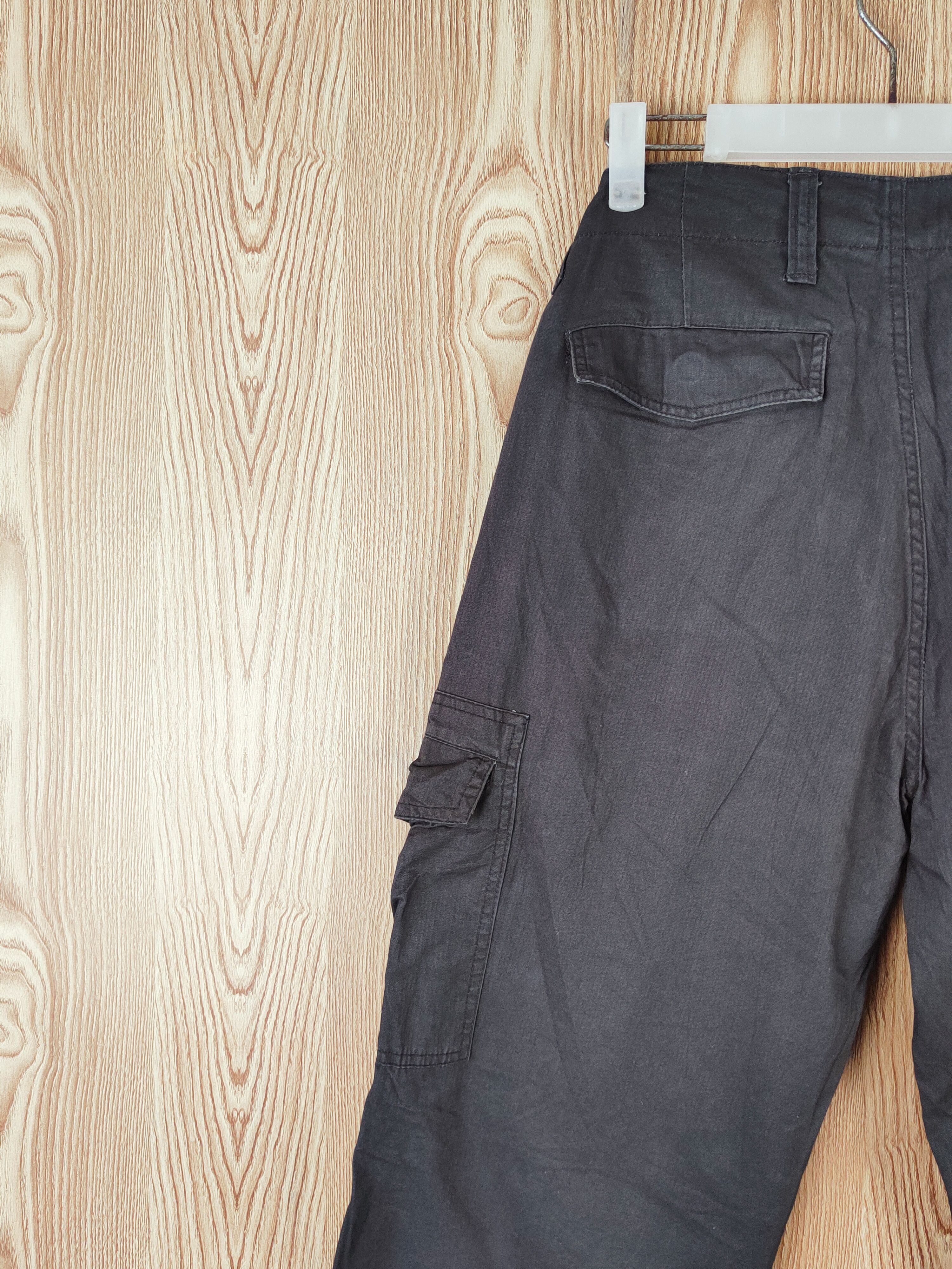 Japanese Brand X'tyle Dark Brown Multipocket Tactical Cargo Pants #W436 Size US 33 - 8 Thumbnail