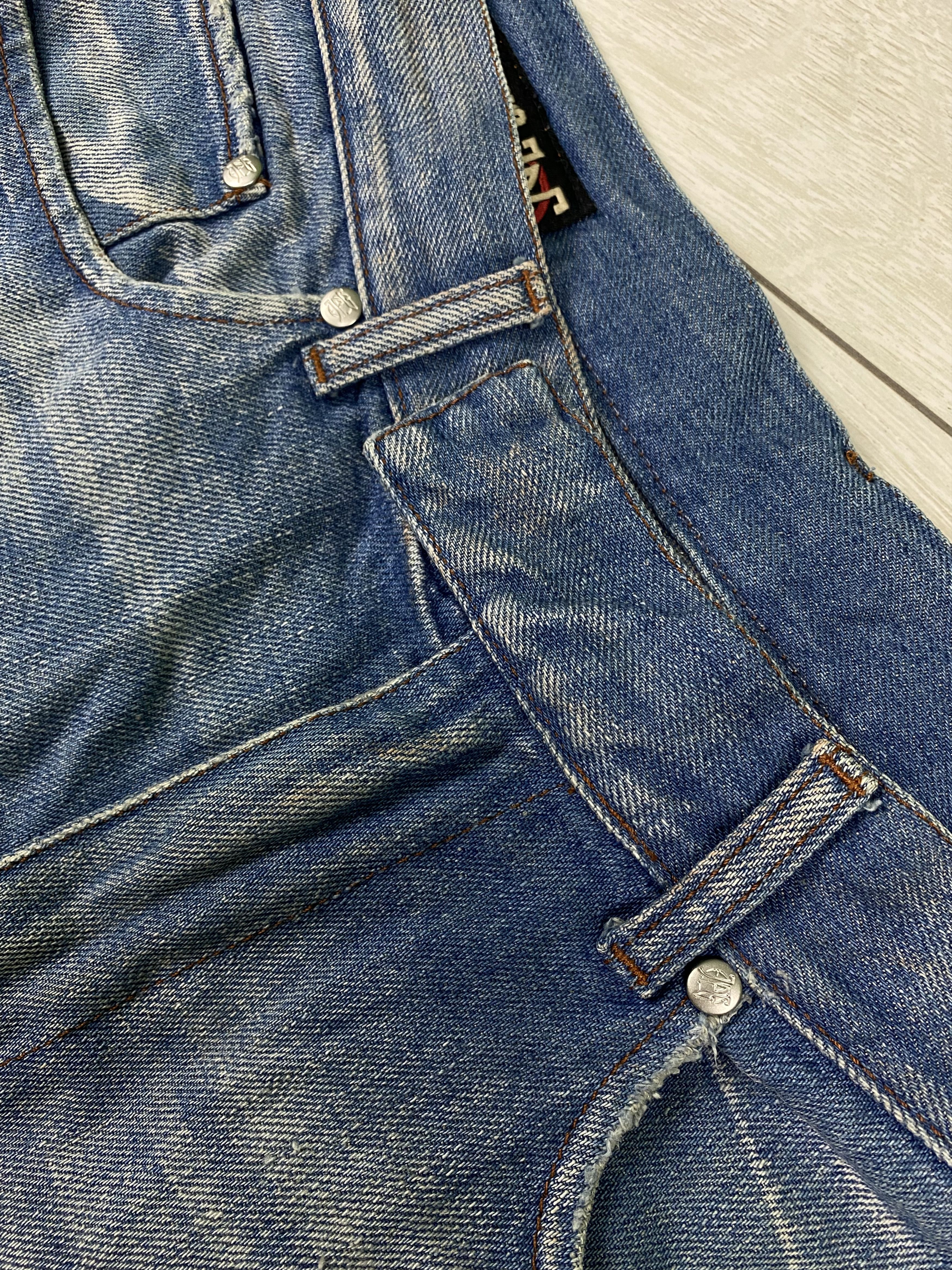 Jean Paul Gaultier Vintage Jean Paul Gaultier 90s straight blue jeans sz 32 Size US 32 / EU 48 - 12 Thumbnail