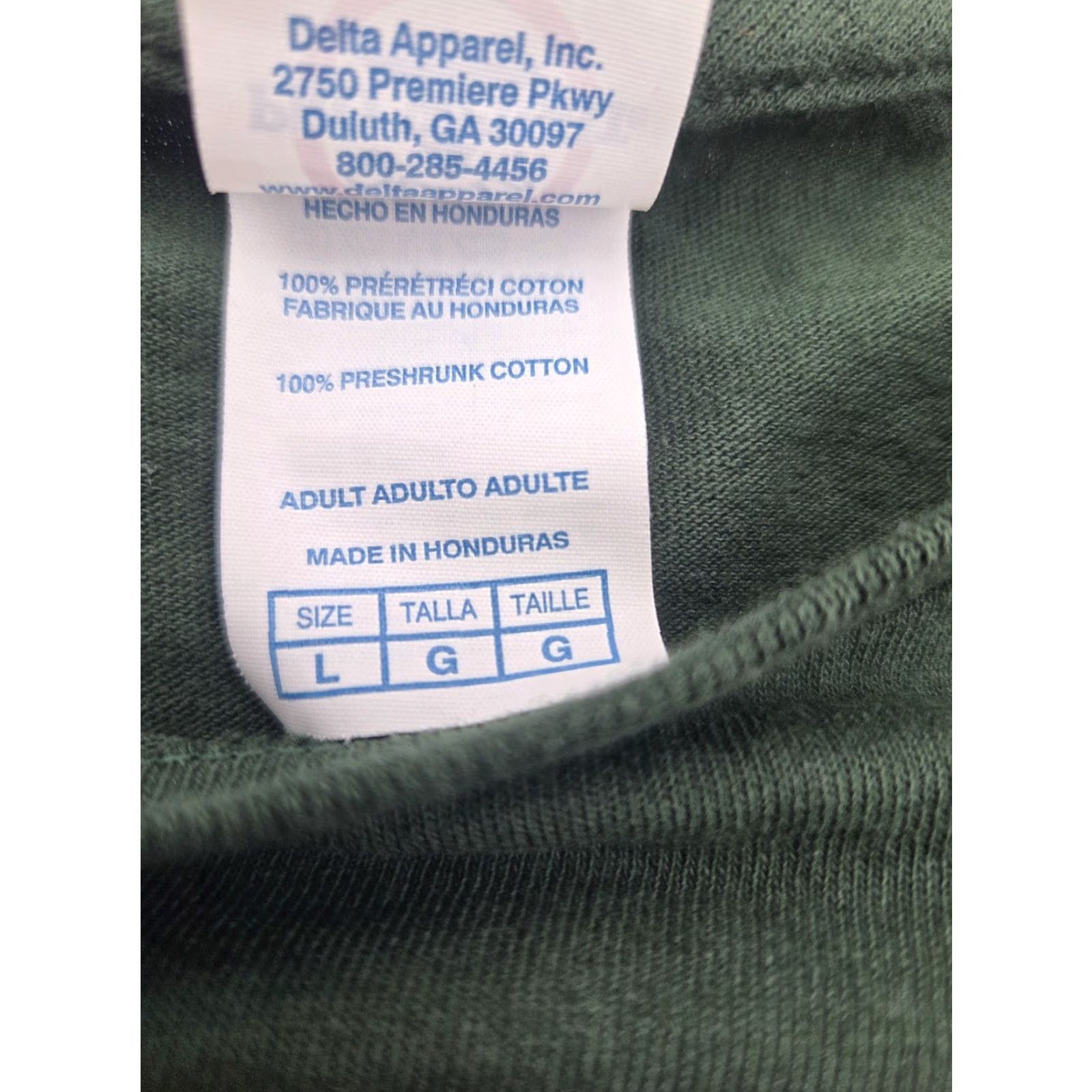 Bones Beach Mexico Beach Florida Mens L Green Long Sleeve T Shirt Skull Cross Bones Size US L / EU 52-54 / 3 - 3 Thumbnail