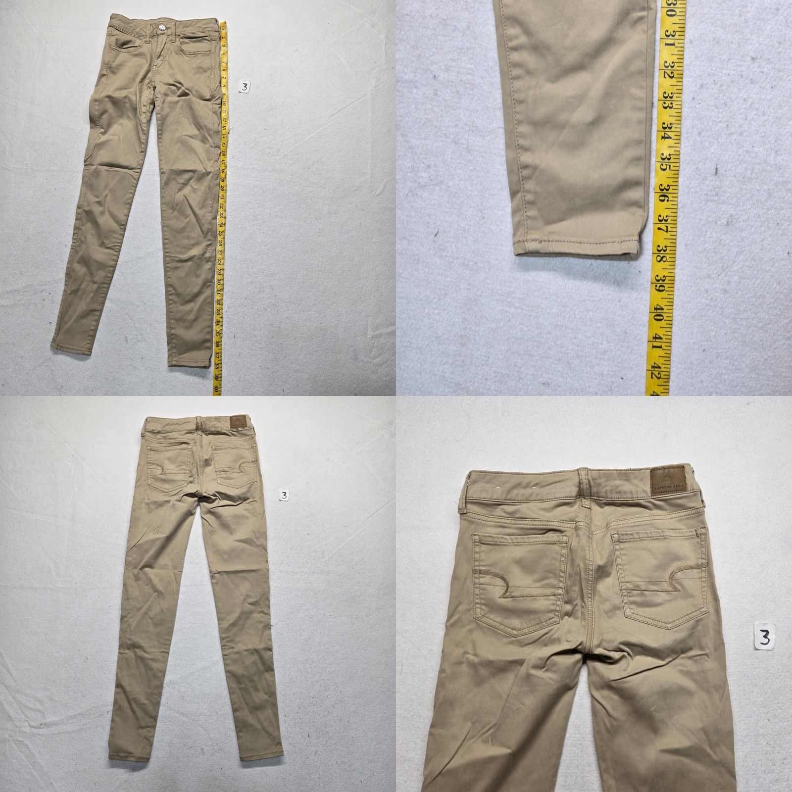 American Eagle Outfitters American Eagle Outfitters Jeggings Pants Women's Adult 2 Brown Skinny Stretch Size 26" / US 2 / IT 38 - 8 Thumbnail