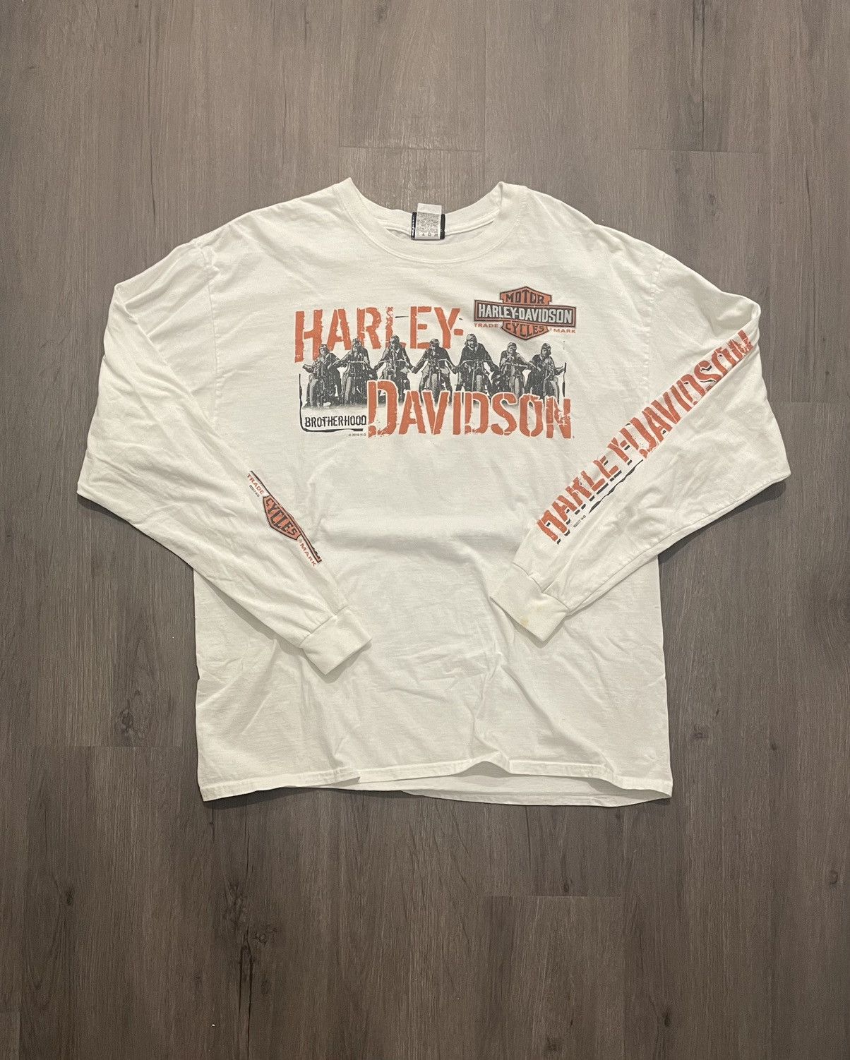 Harley Davidson Harley Davidson “Black Cat Brotherhood” T-shirt (Sz.XL) Size US XL / EU 56 / 4 - 1 Thumbnail
