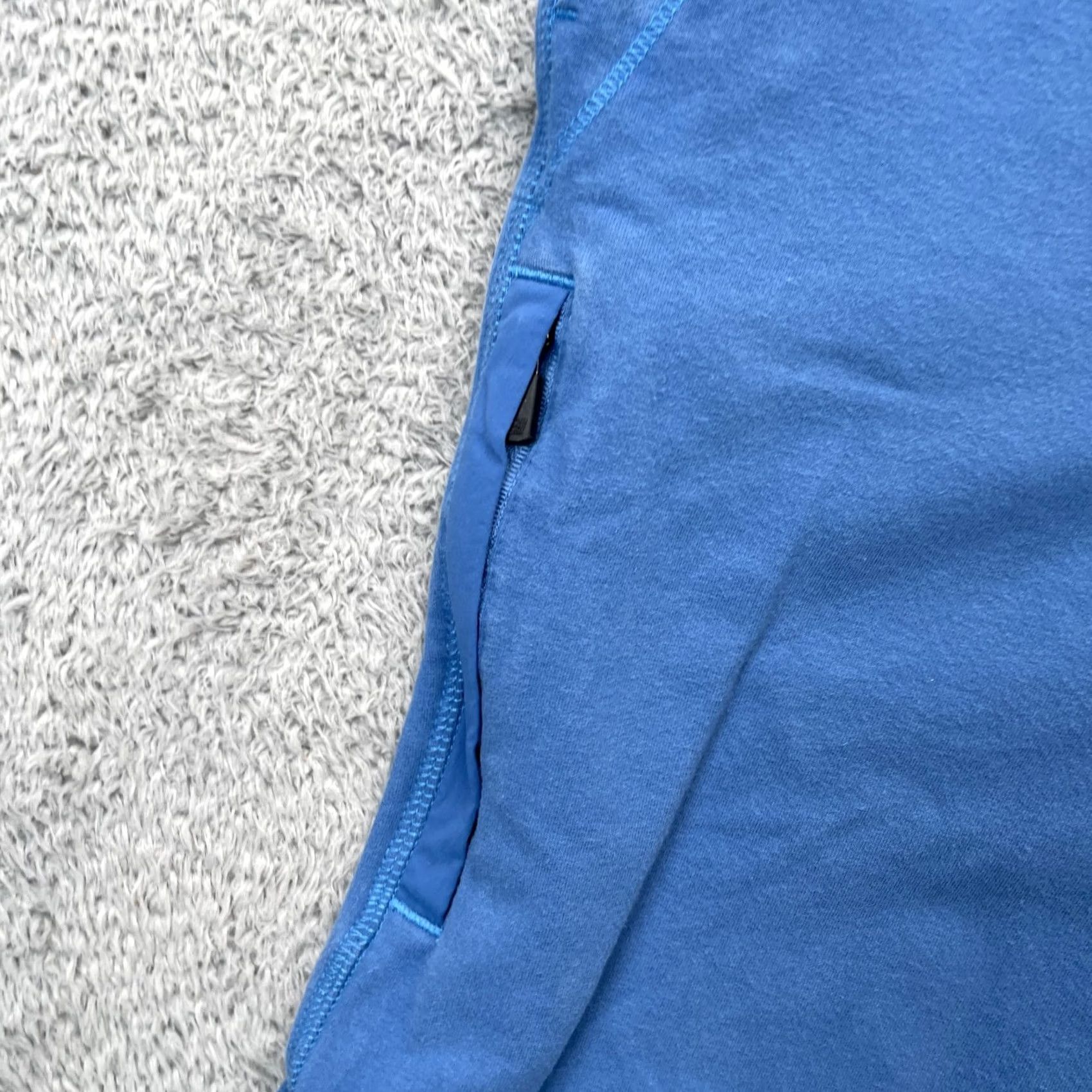 Vintage Mack Weldon Sweat Mens S Blue Short Ace French Terry Lined Cotton Drawstring Size US 29 - 6 Thumbnail