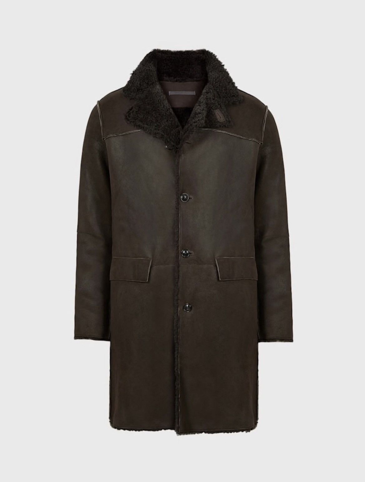 John Varvatos Shearling Coat Size EU 52 USA 42 Size US L / EU 52-54 / 3 - 4 Thumbnail