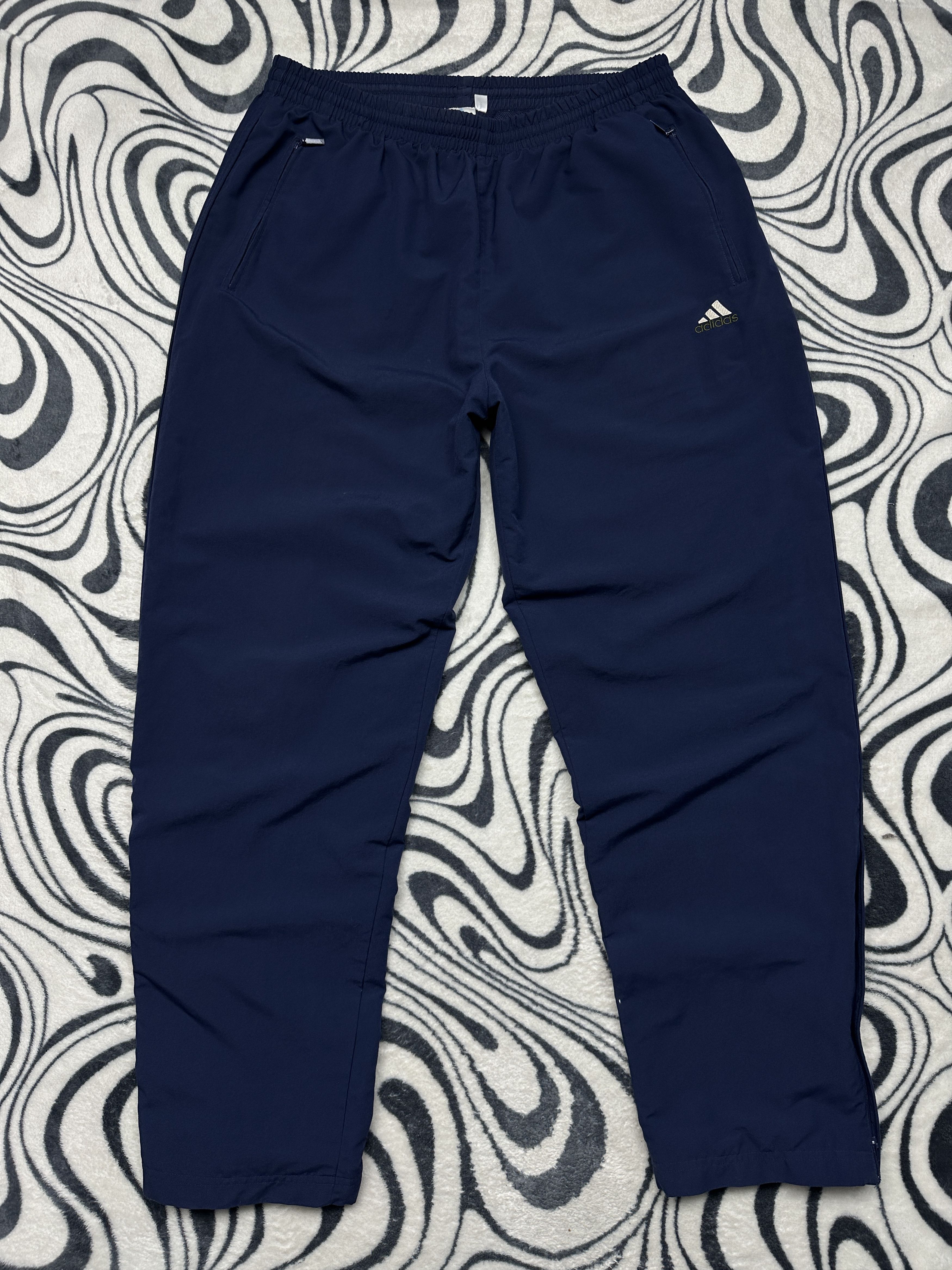 Adidas Adidas Vintage Mens Baggy Nylon Track Pants Y2K Size US 36 / EU 52 - 1 Thumbnail